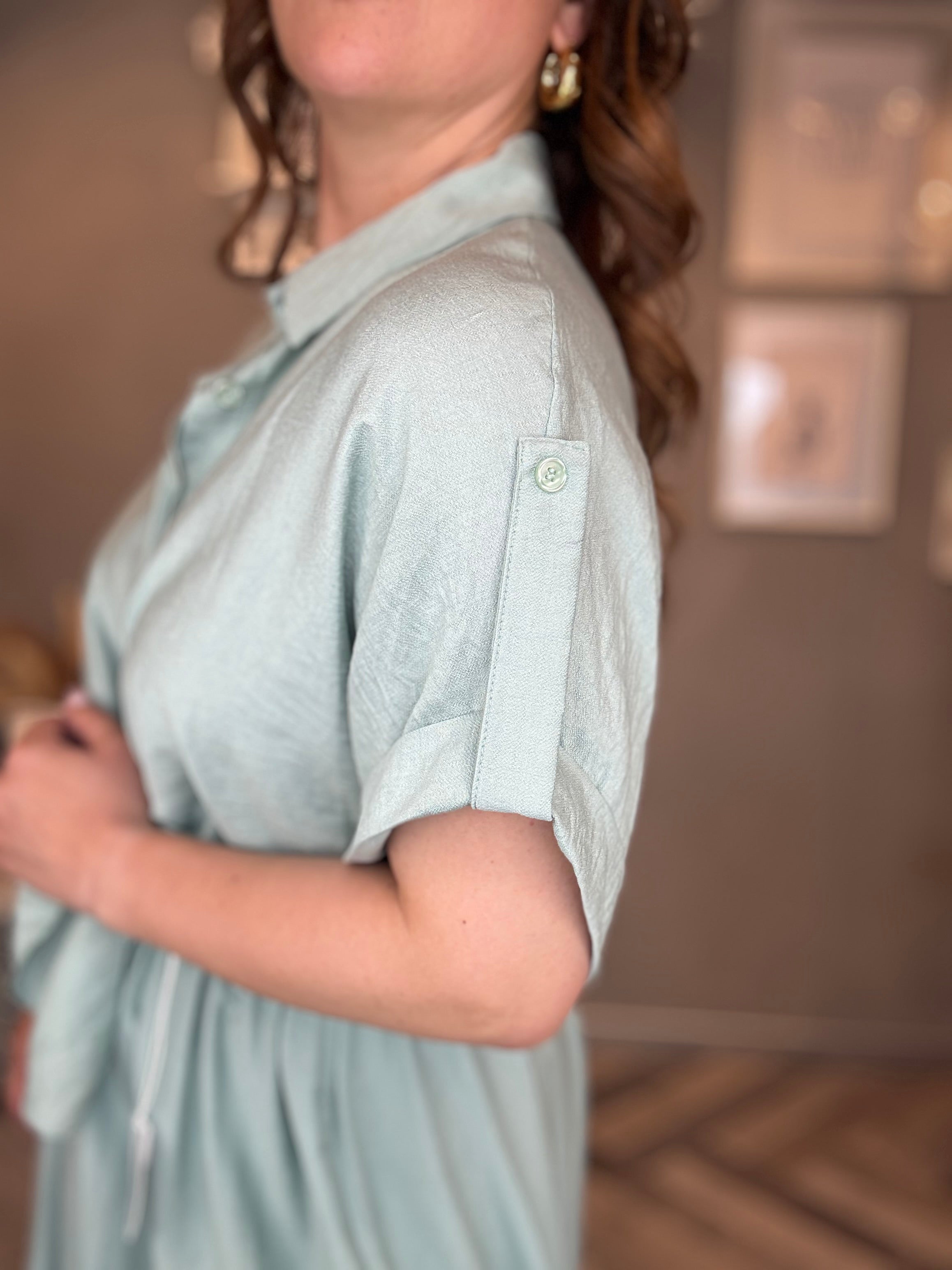 Camicia Nuance Verde acqua