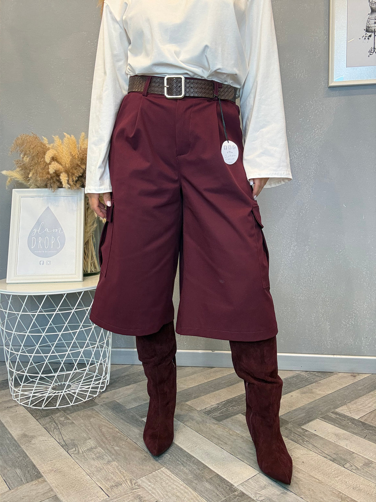 Bermuda cargo bordeaux