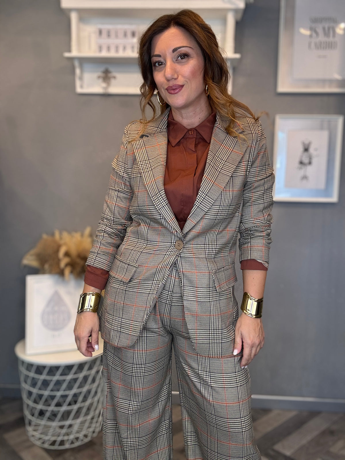 Camicia over Essential blush