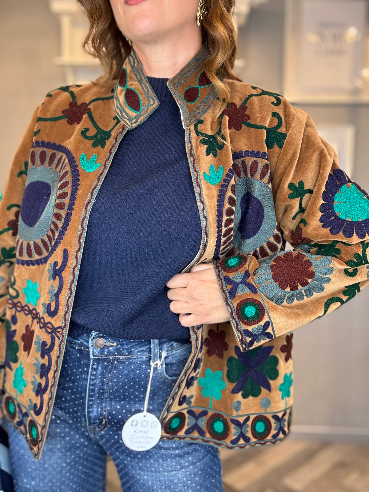 Giacca BOHÈME camel