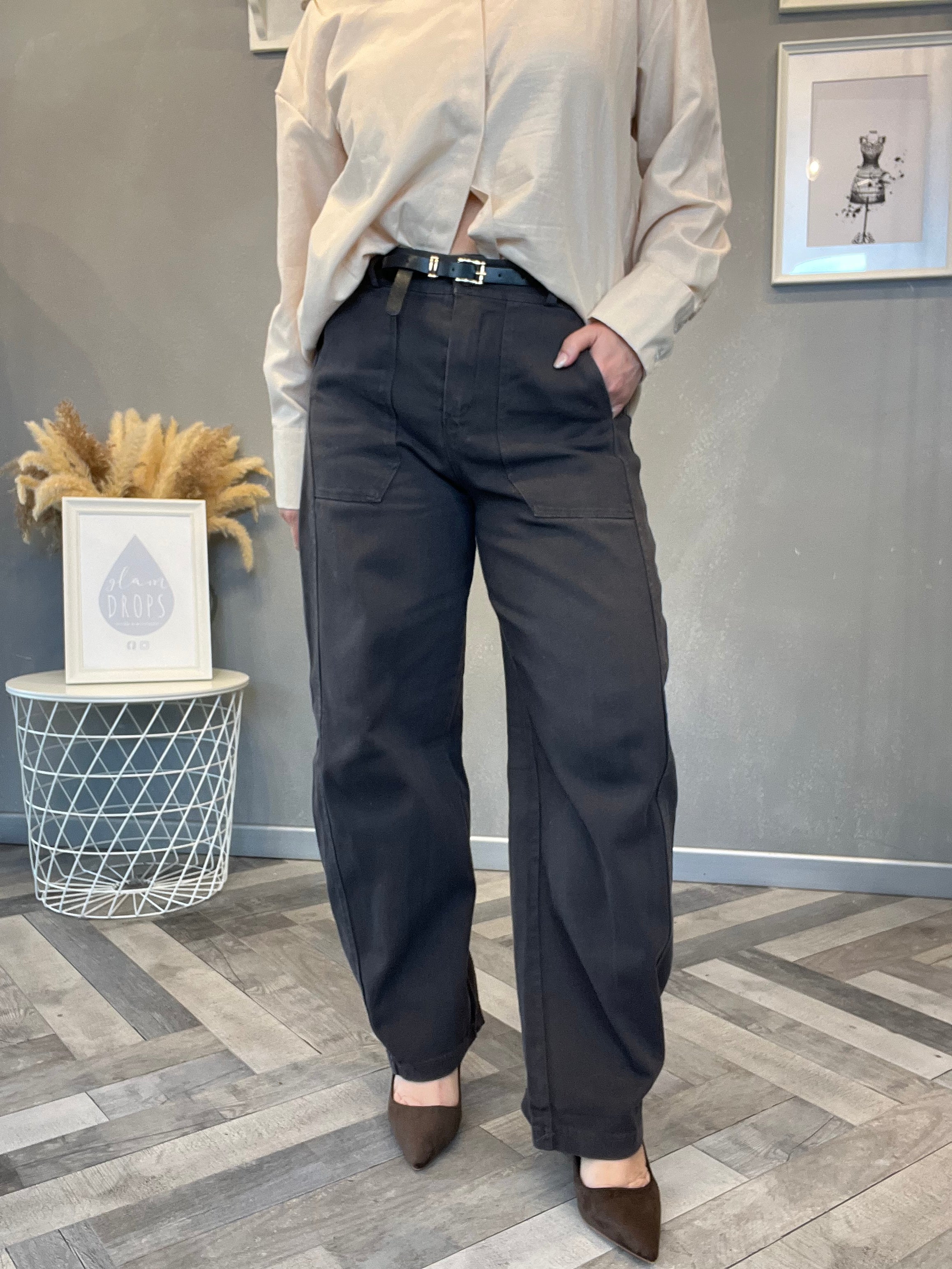 Jeans barrel moro