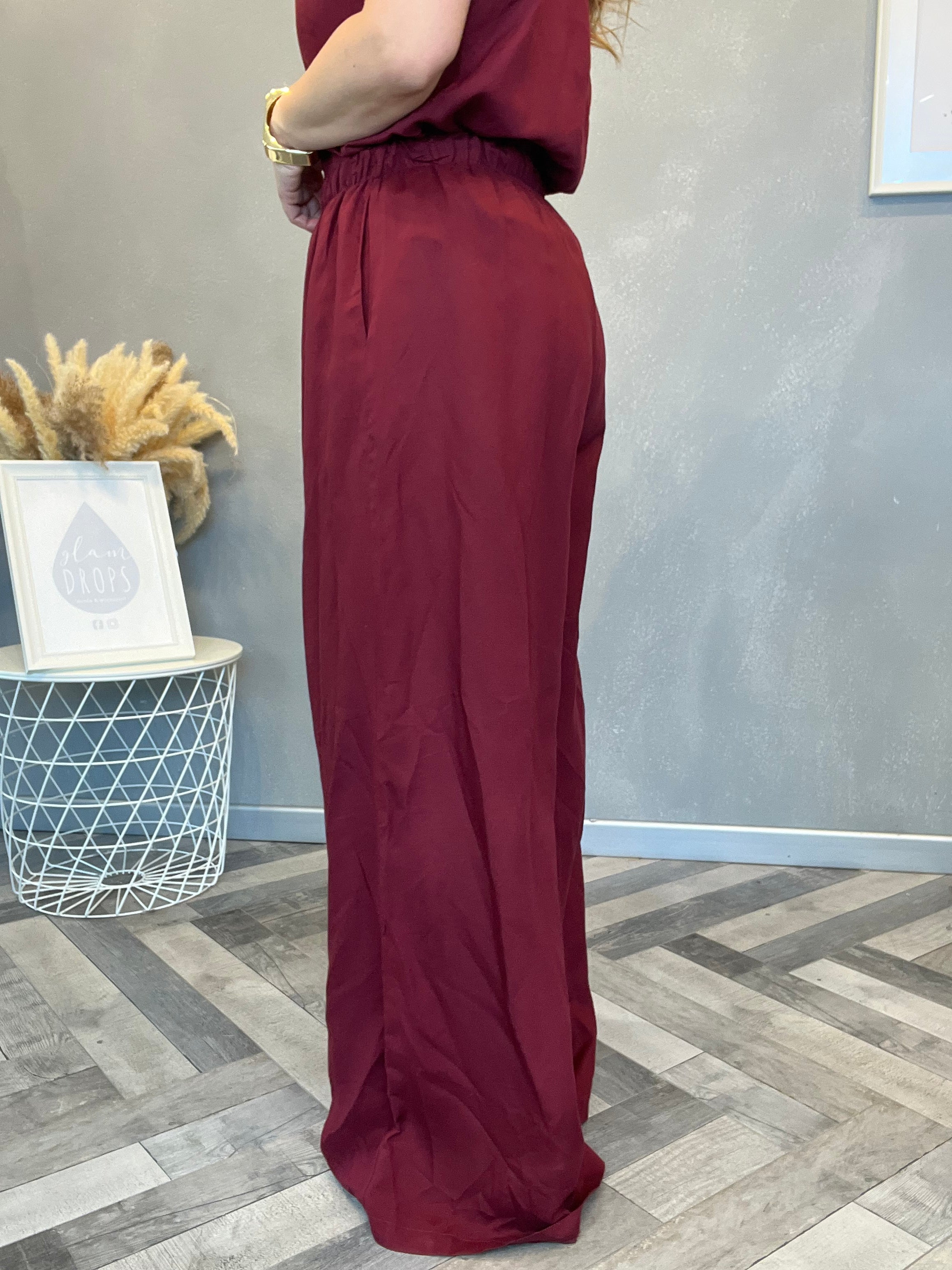 Coordinato Diamond Bordeaux