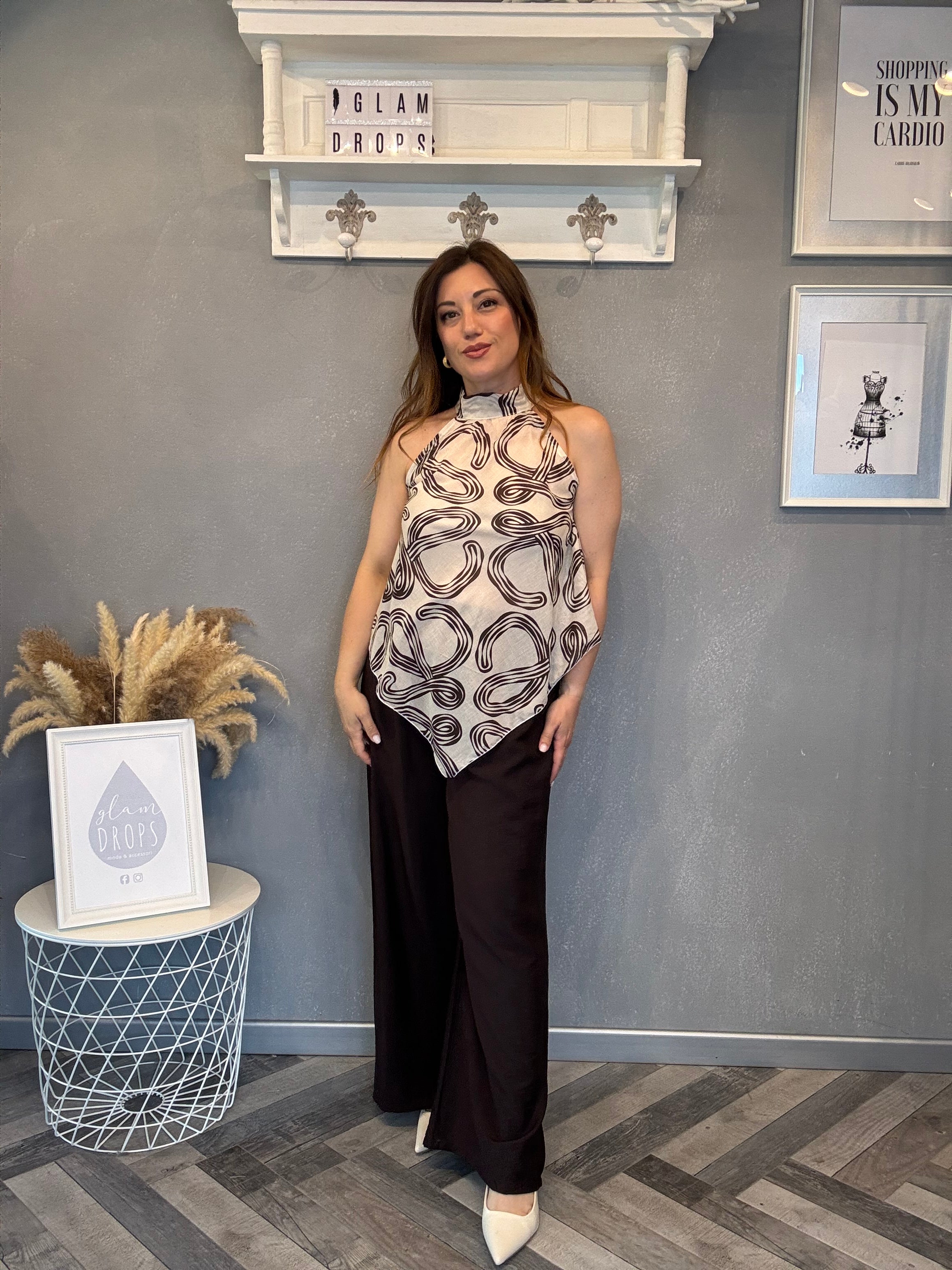 Pantalone Aurora moro