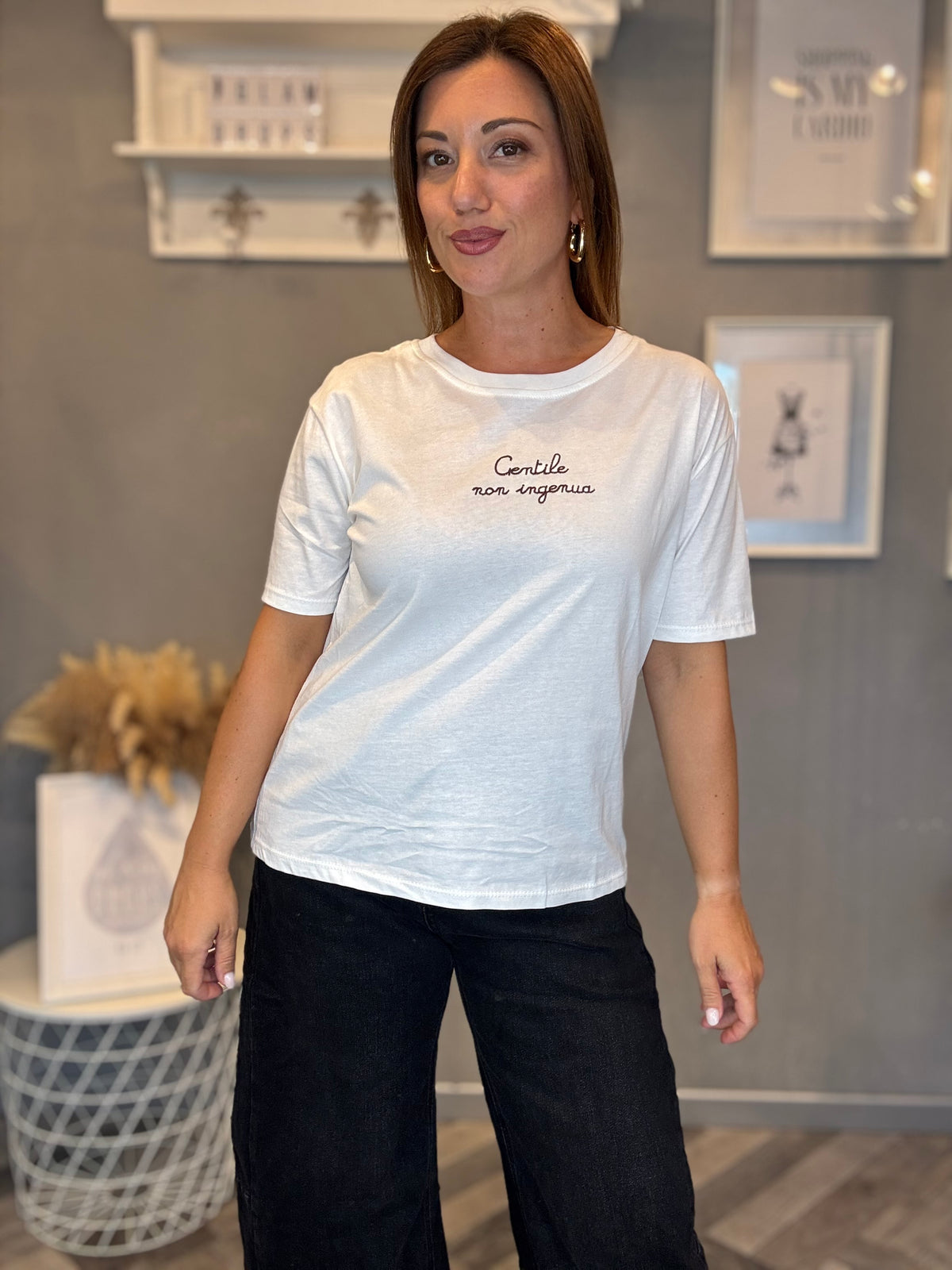 T-shirt Gentile non ingenua