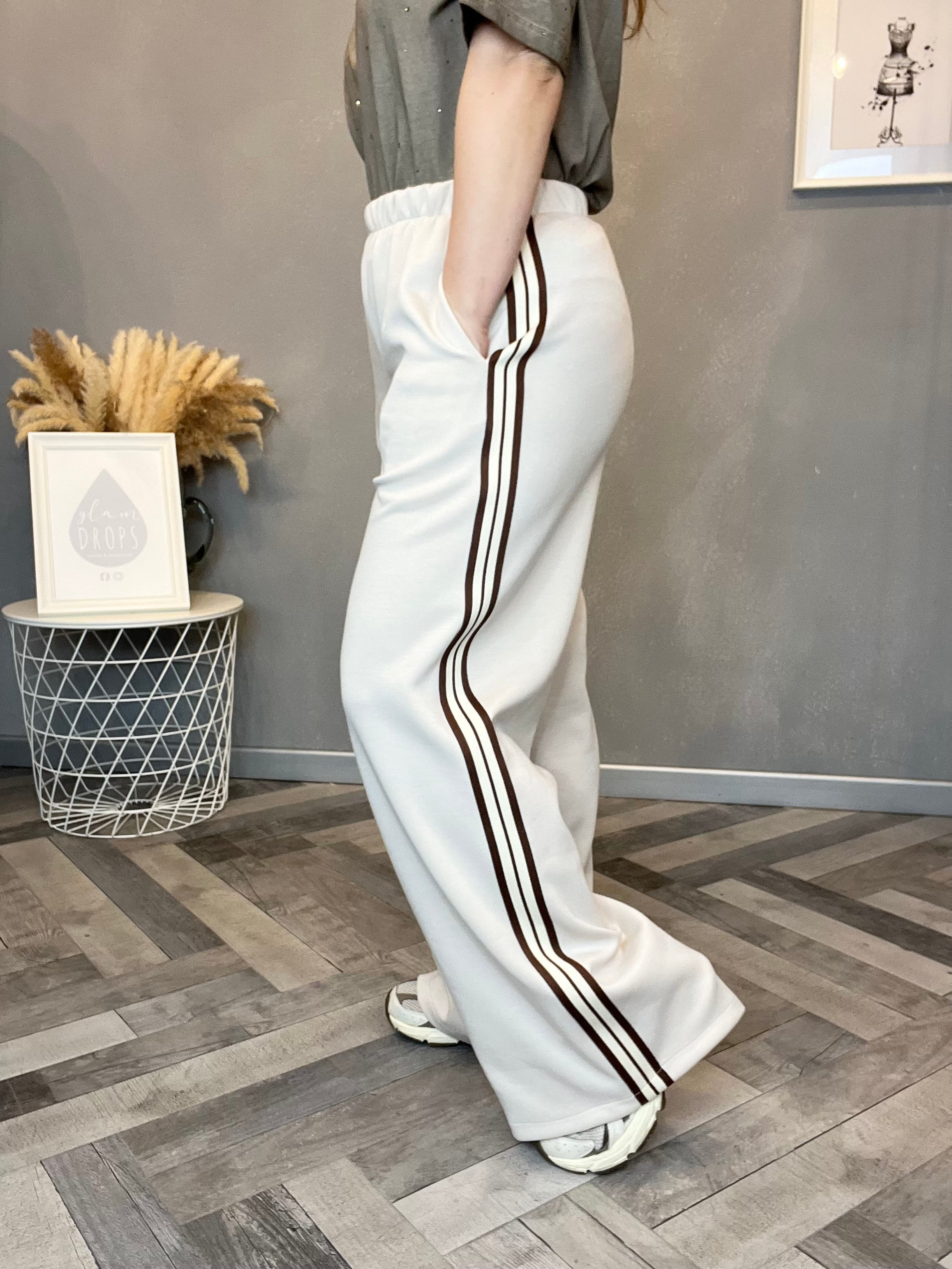 Tuta alamari beige