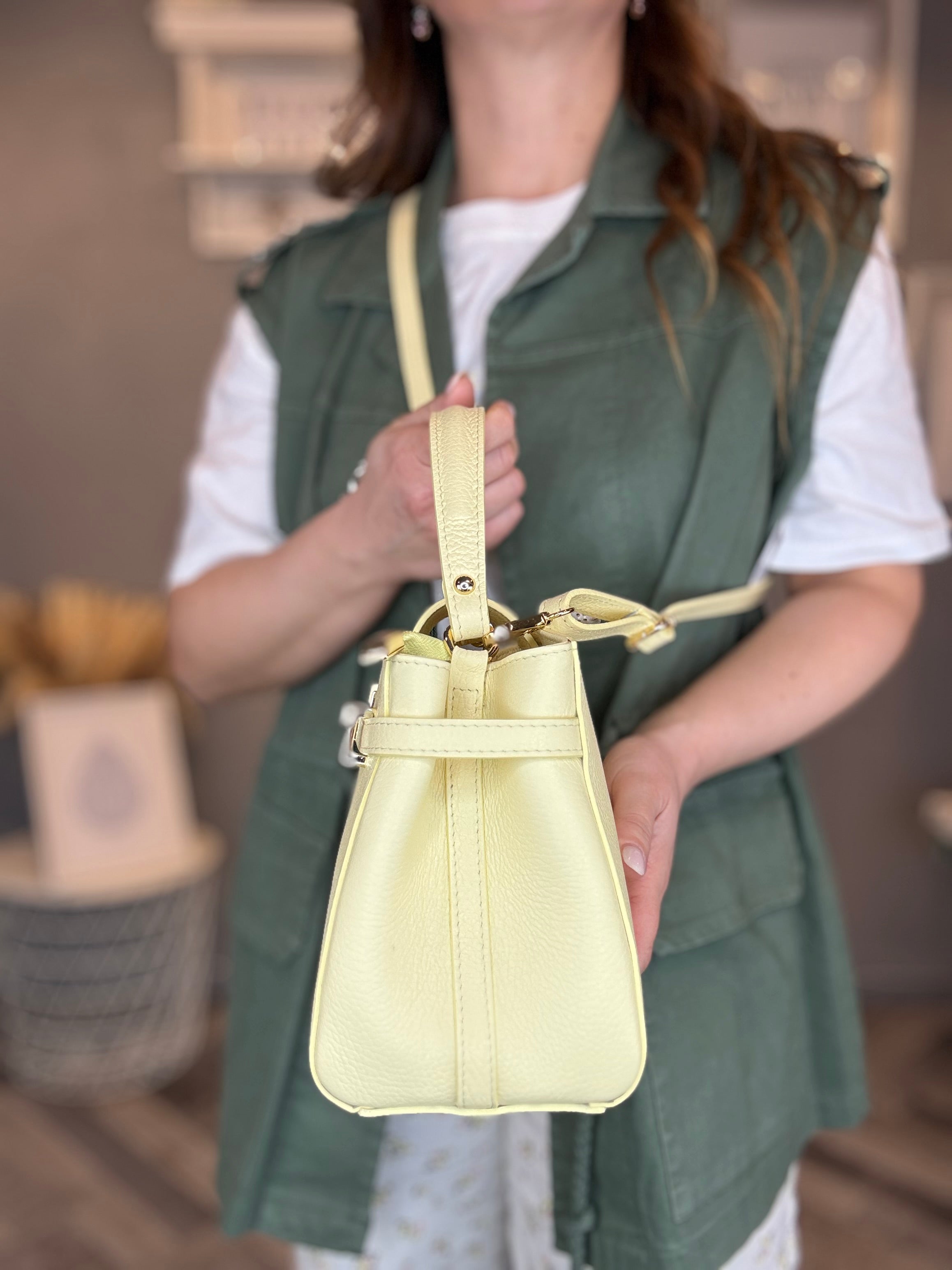 Borsa Grace in vera pelle