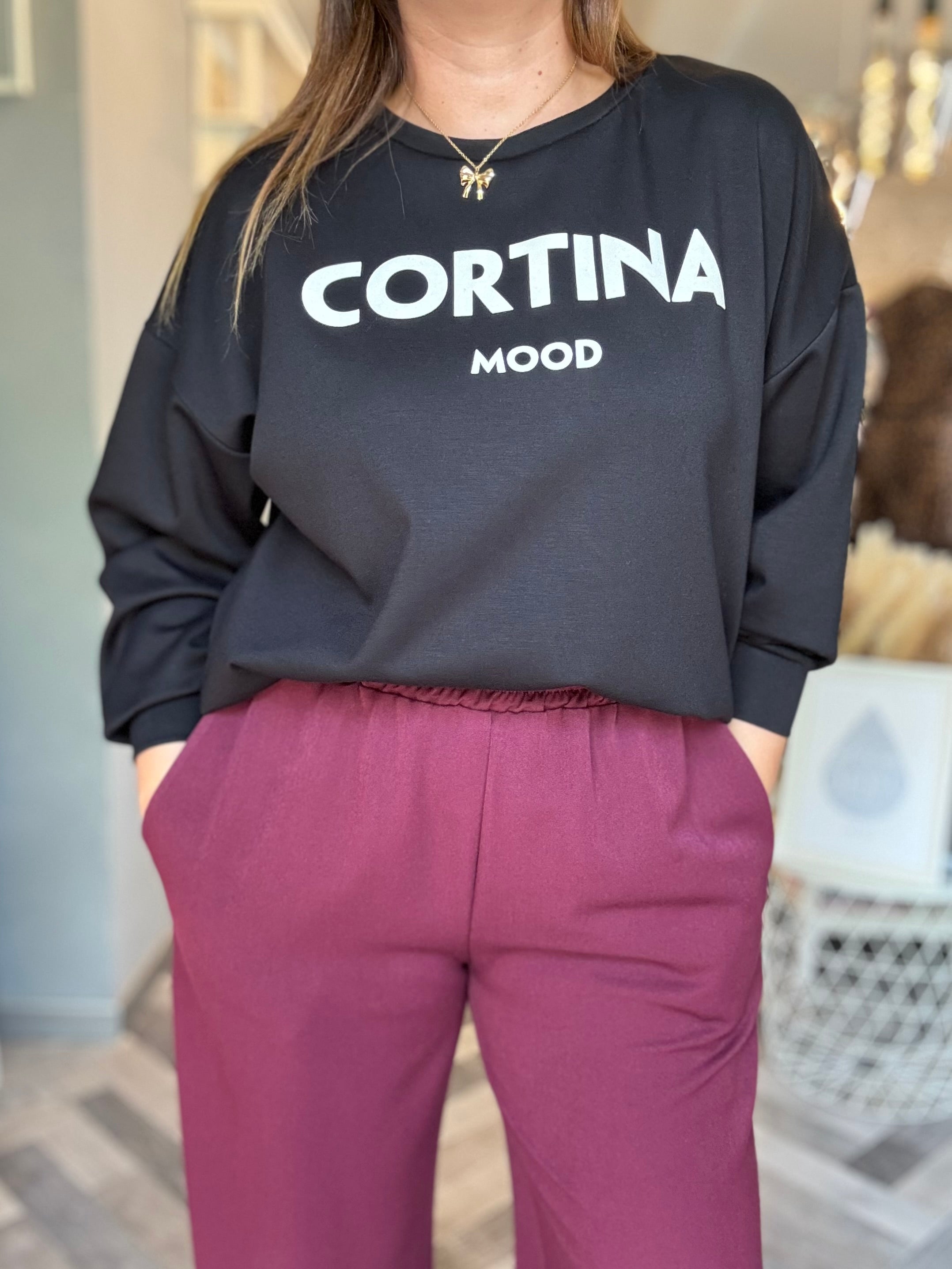 Felpa Cortina Mood