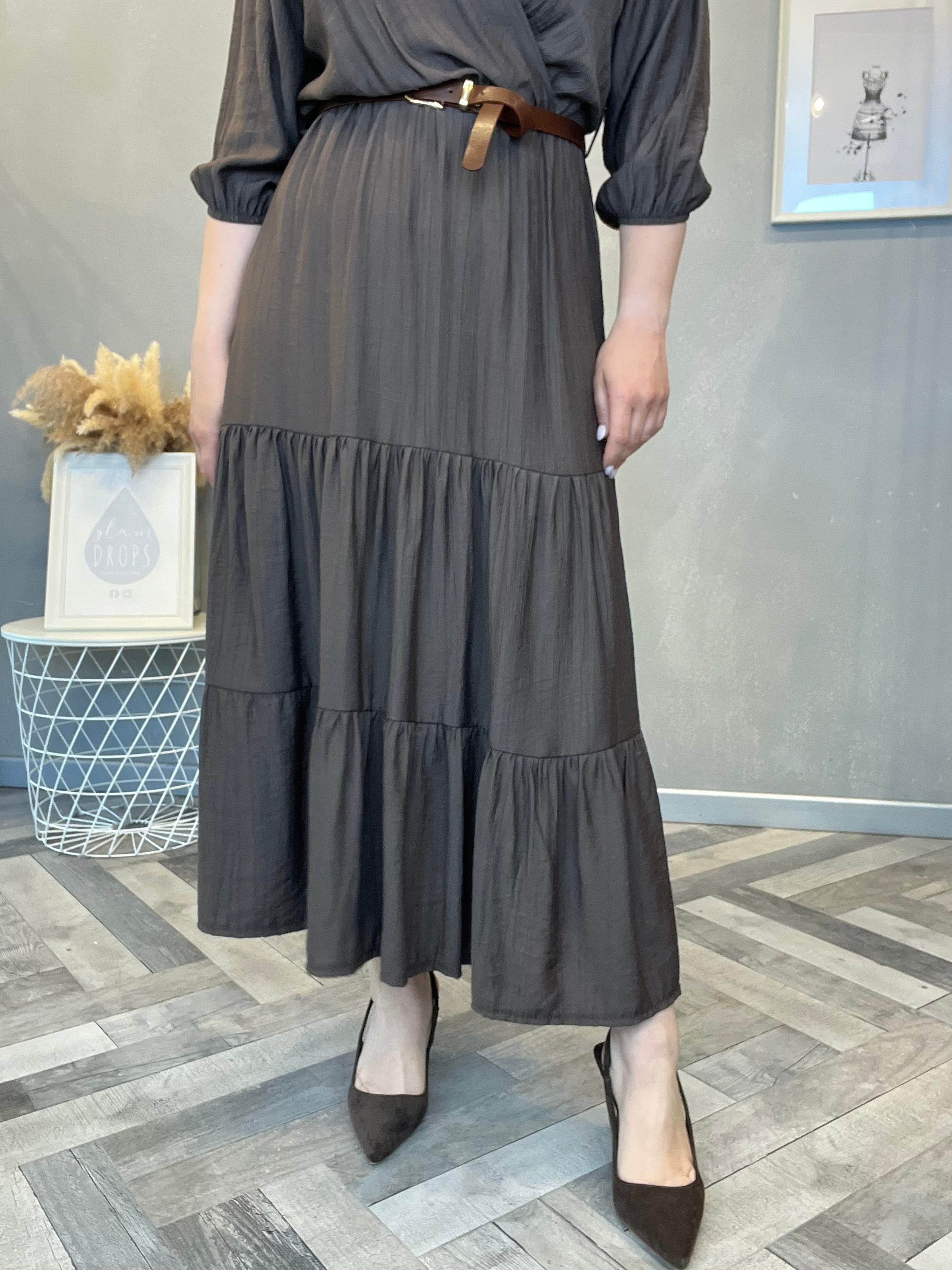 Abito Midi incrocio Soft Moro