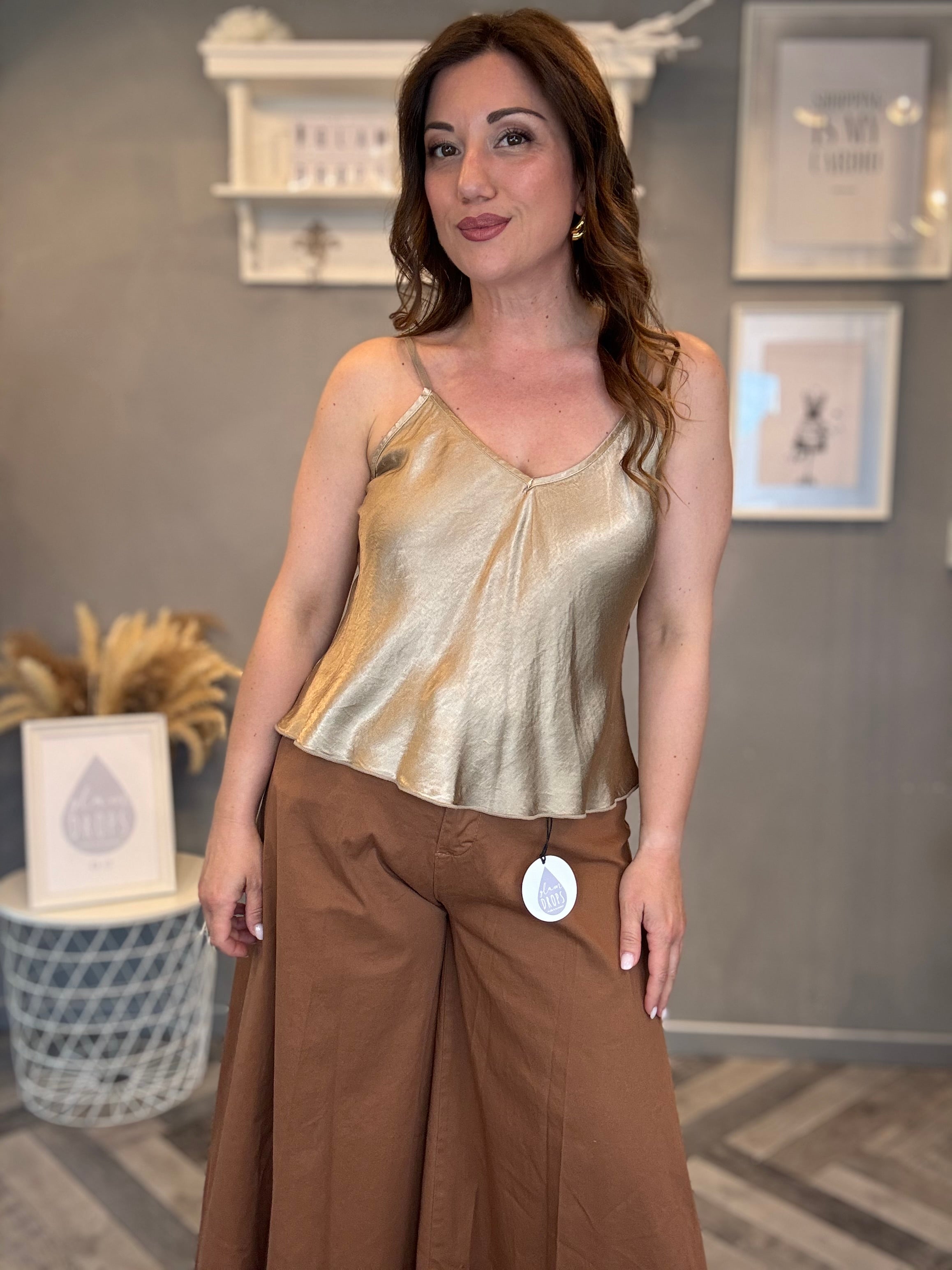Top Satin gold