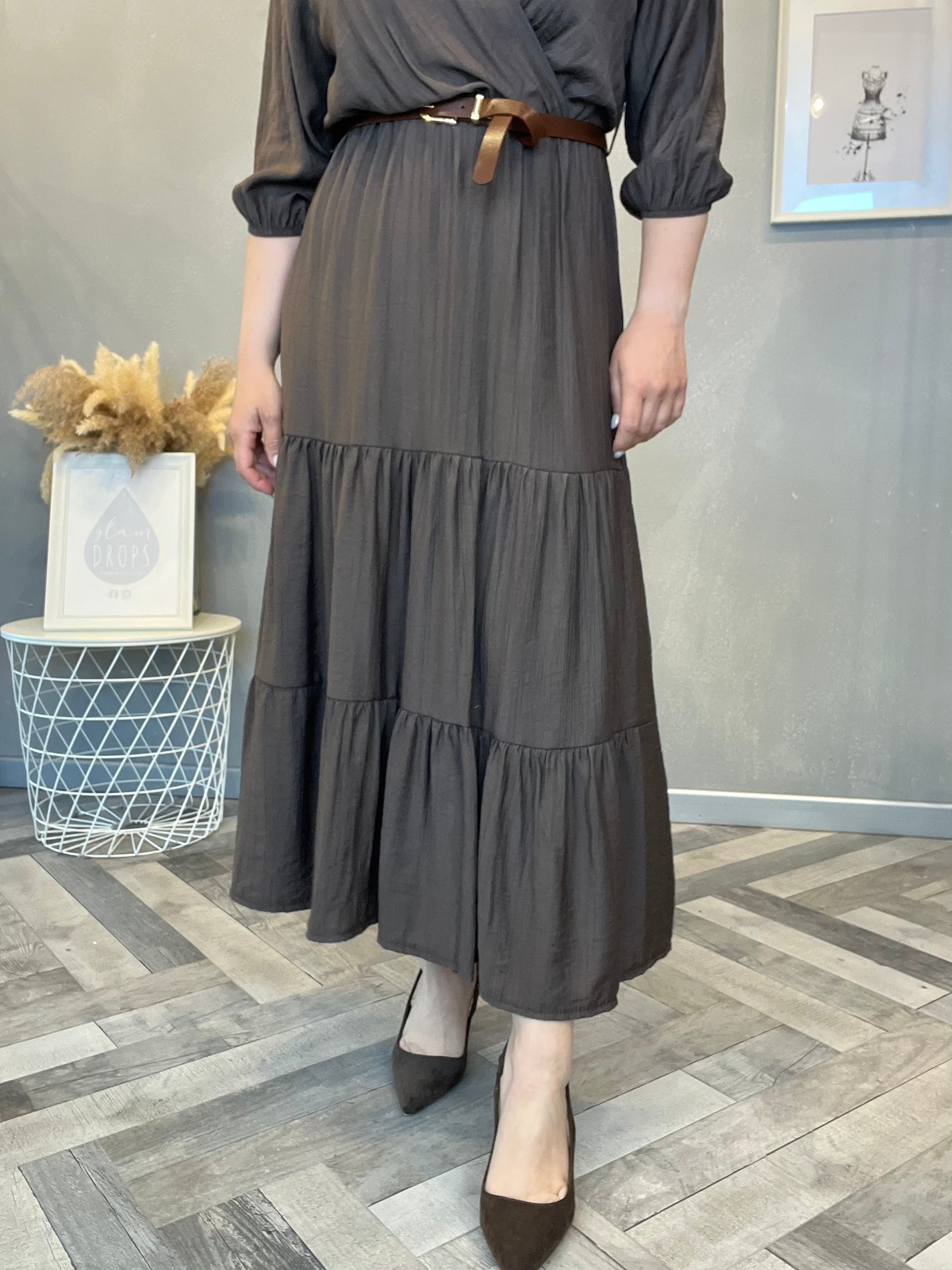 Abito Midi incrocio Soft Moro