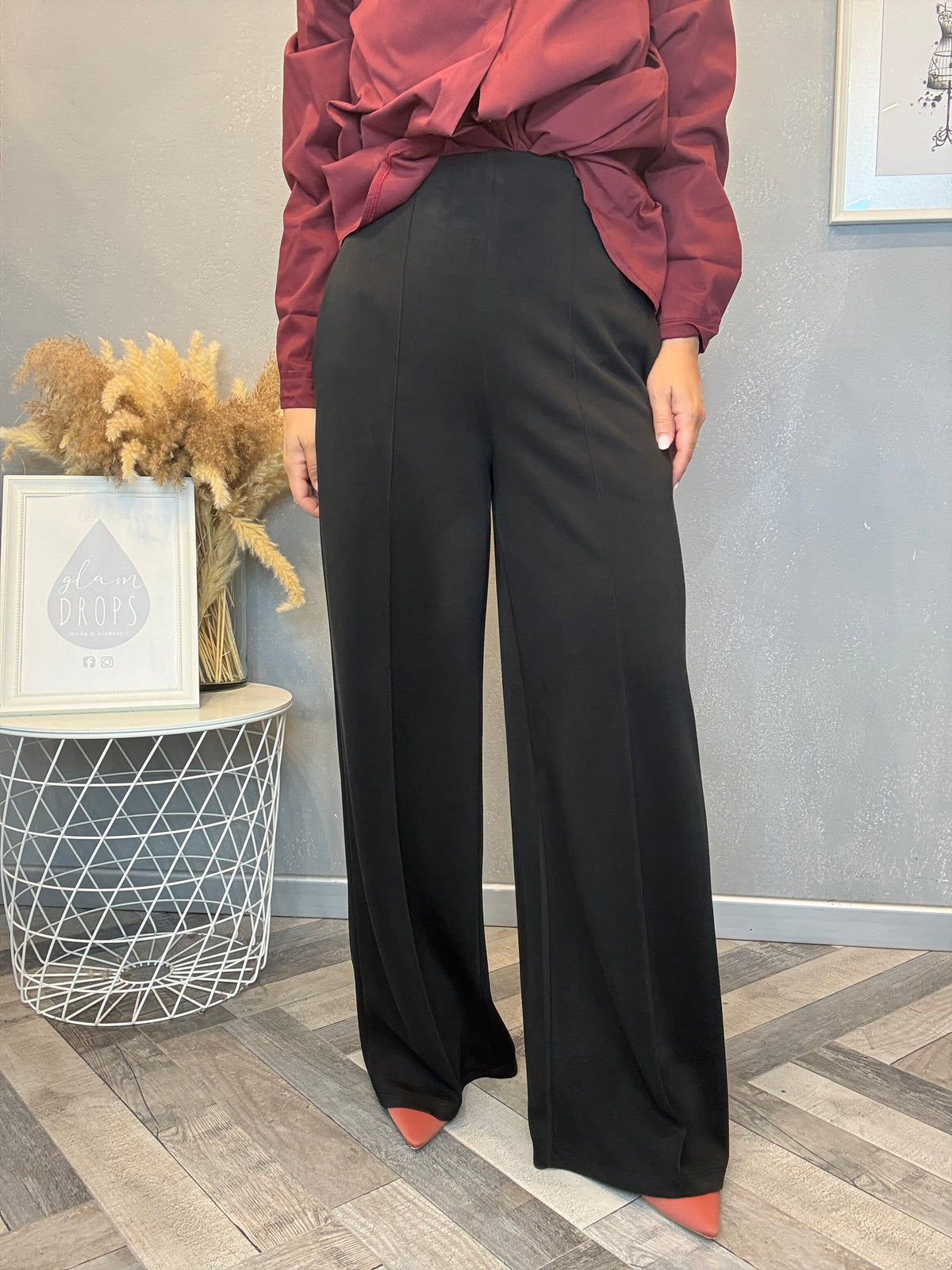 Pantalone palazzo Linea nero