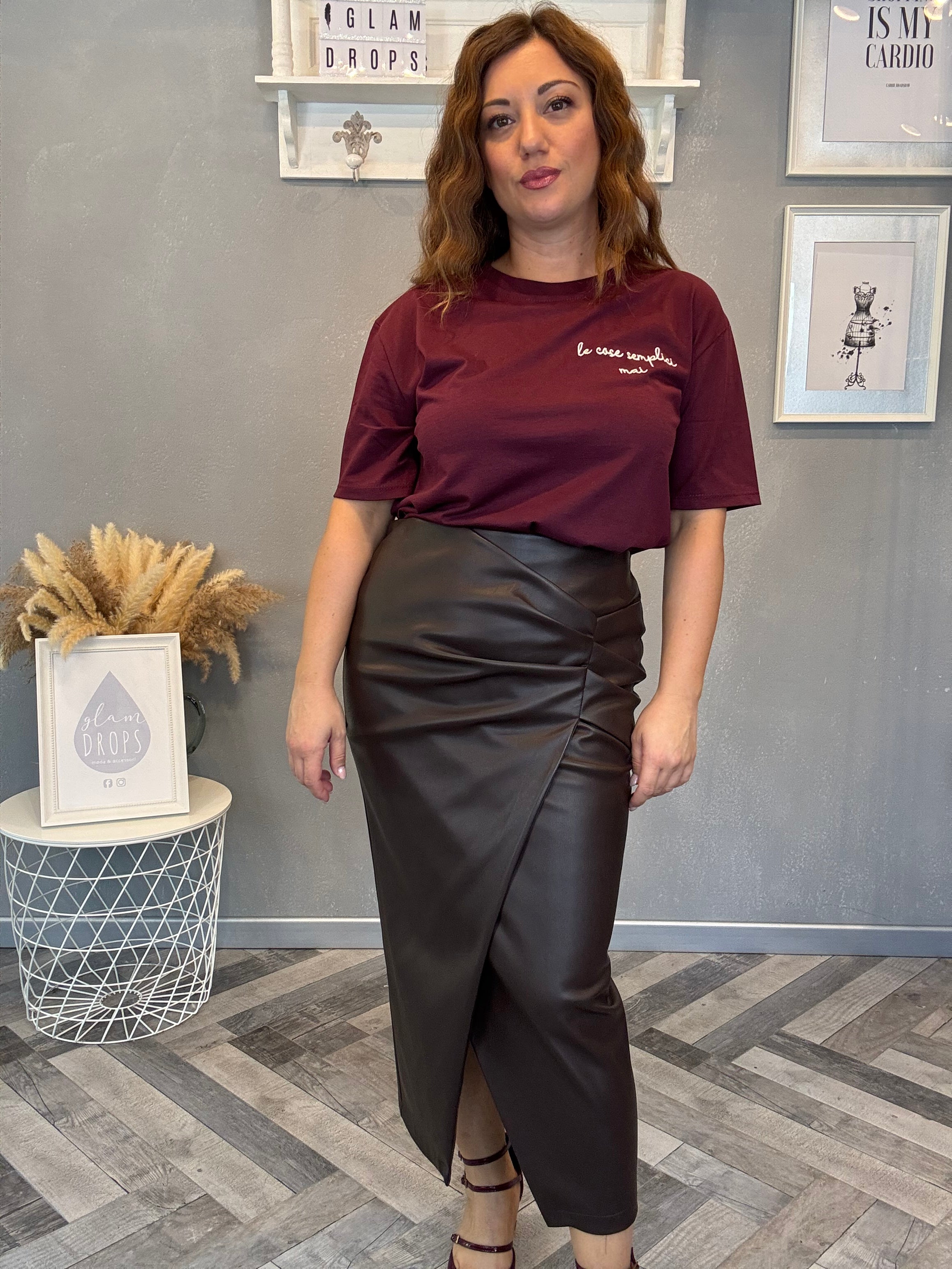 T-shirt le cose semplici mai