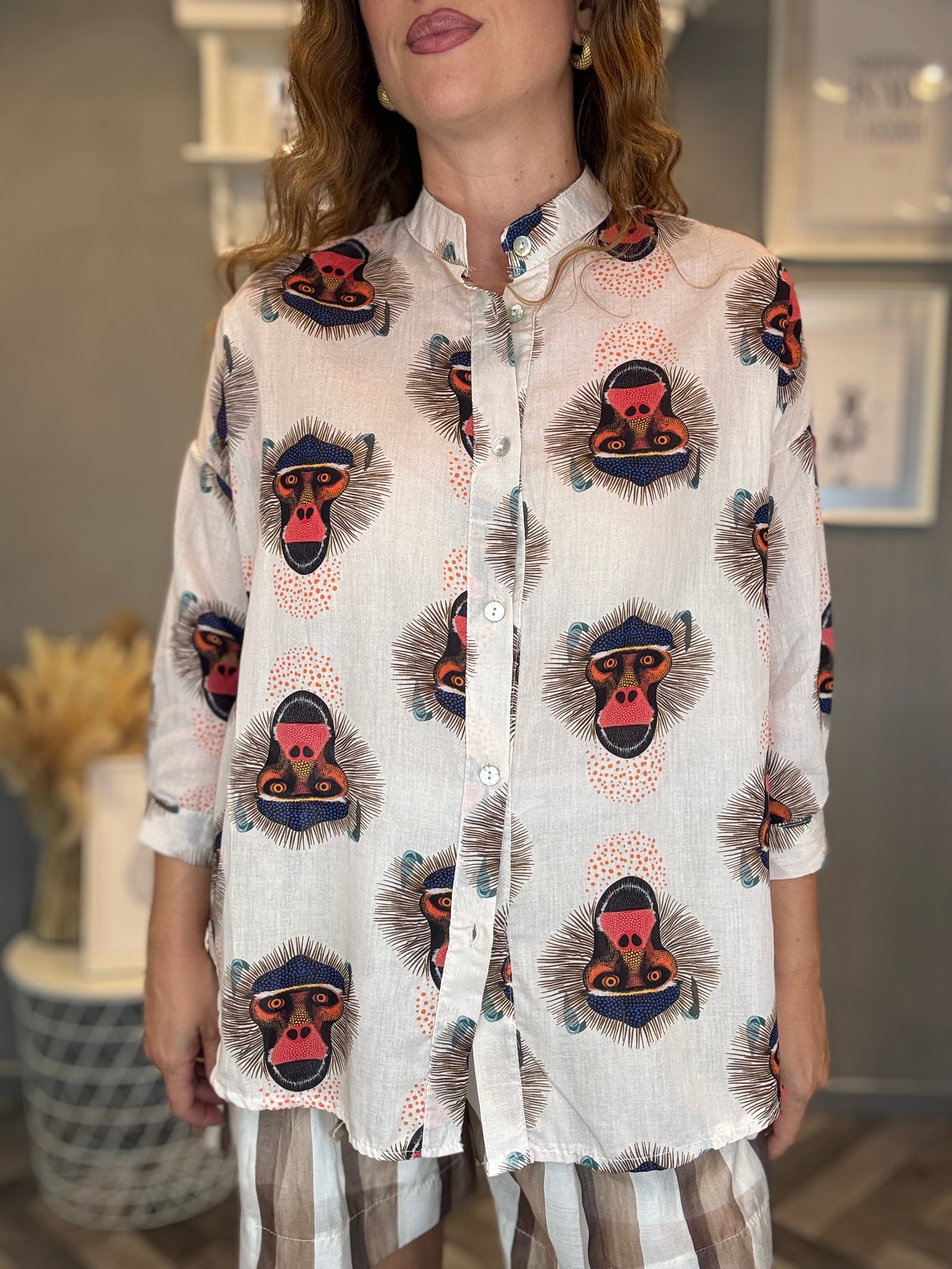 Camicia Isla Bonita scimmia