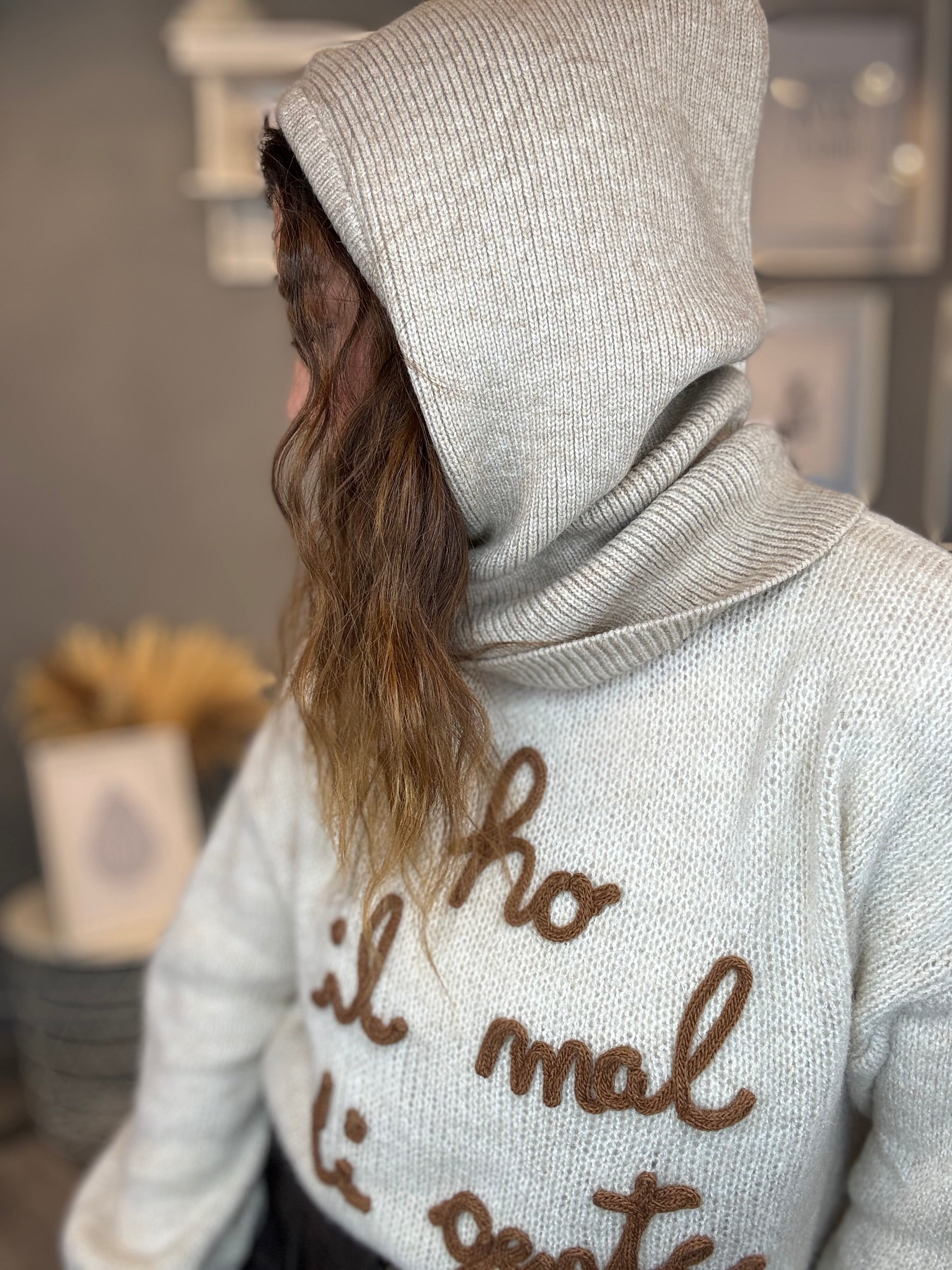 Balaclava lana e viscosa