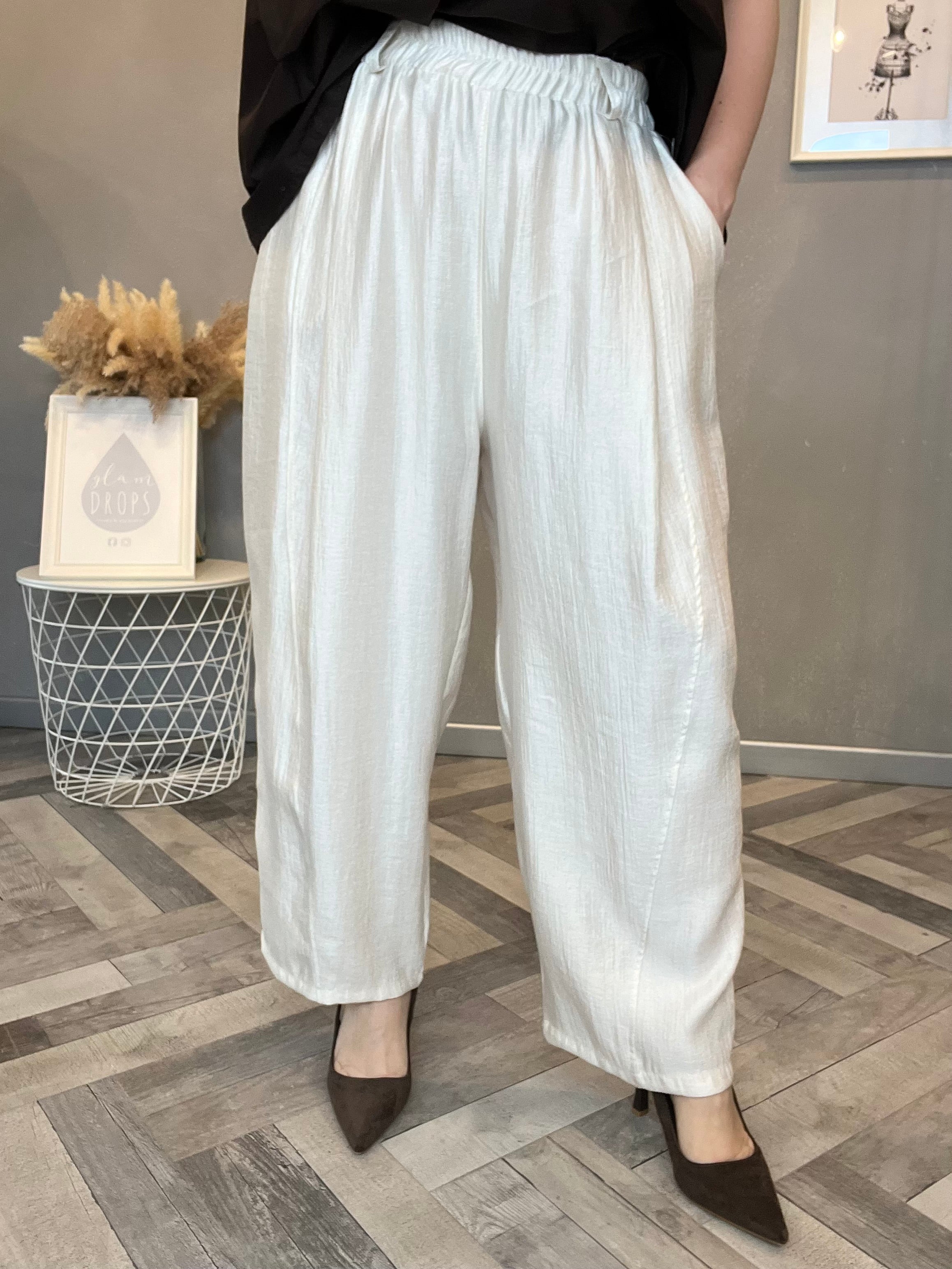 Pantalone Pearl panna