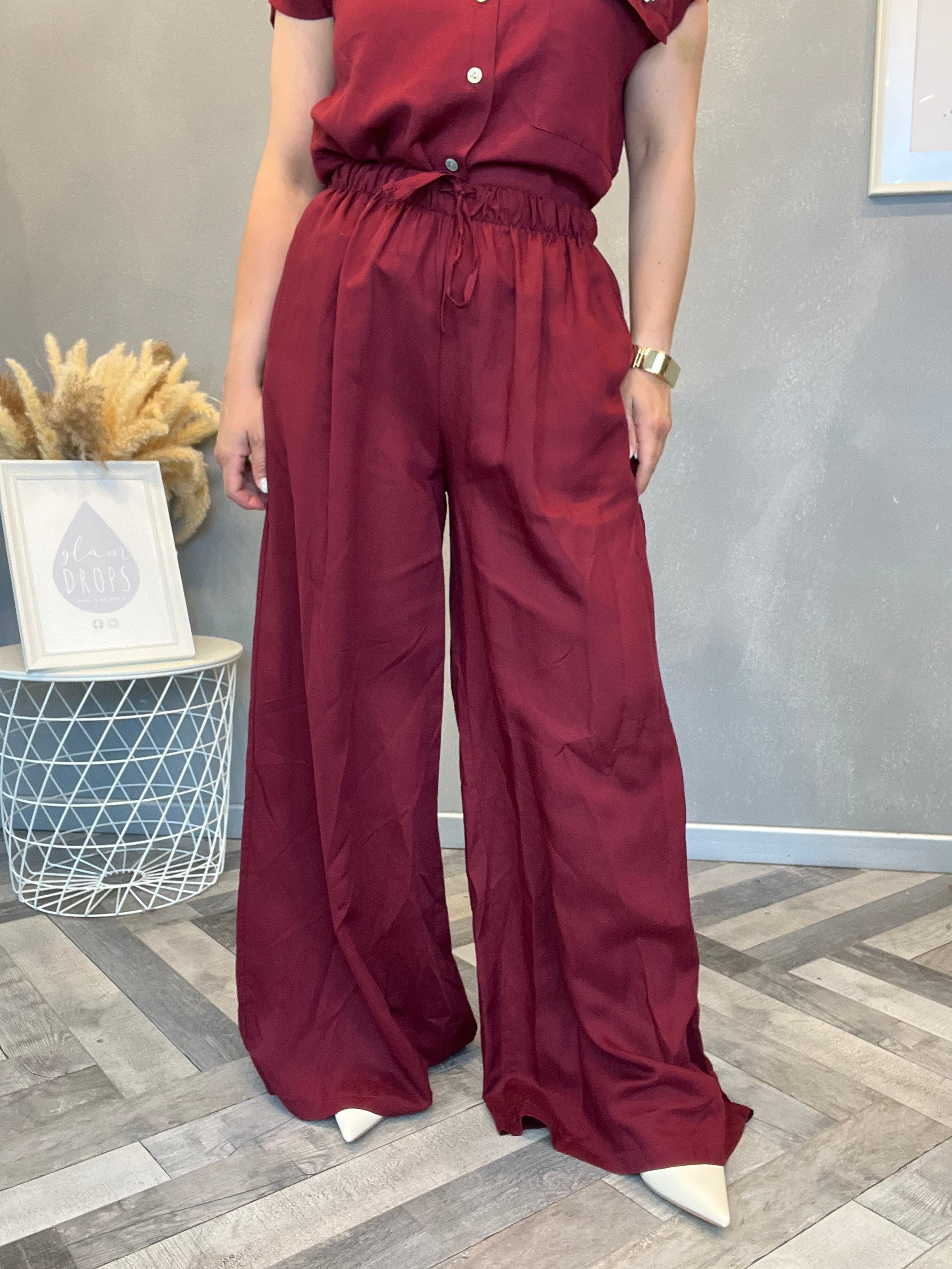 Coordinato Diamond Bordeaux