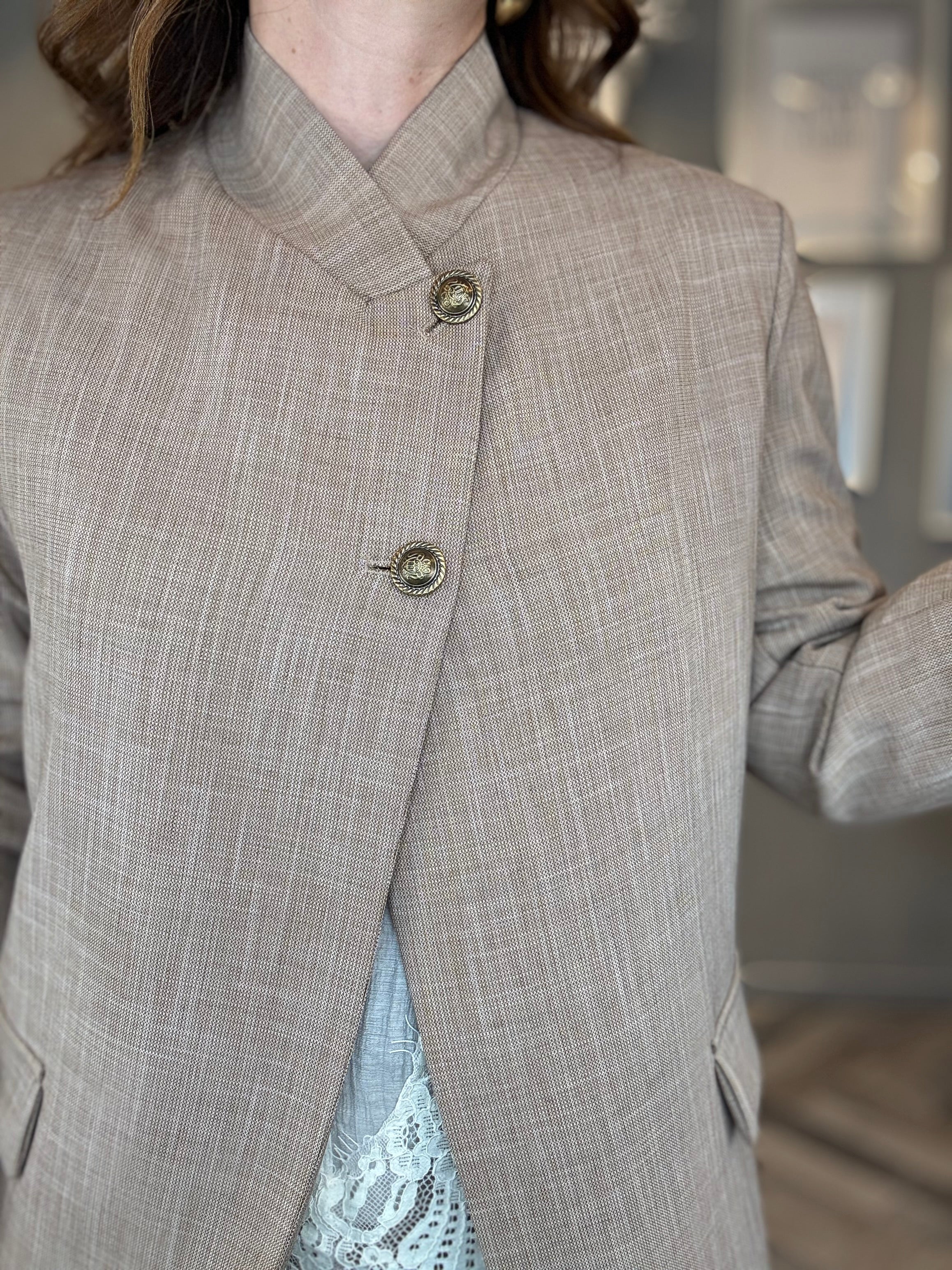 Tailleur Elegance soft tortora