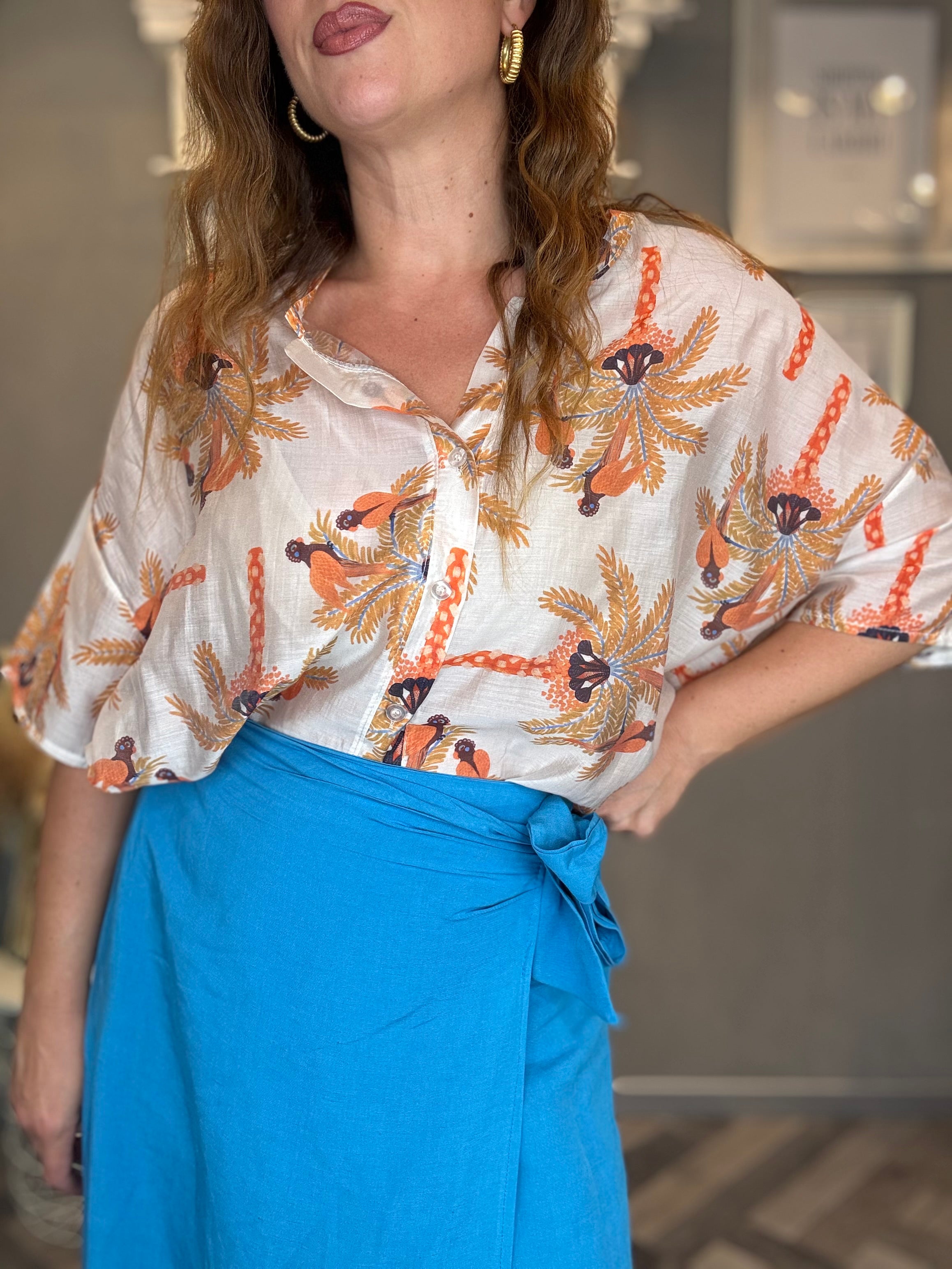 Camicia Isla Bonita Tropical