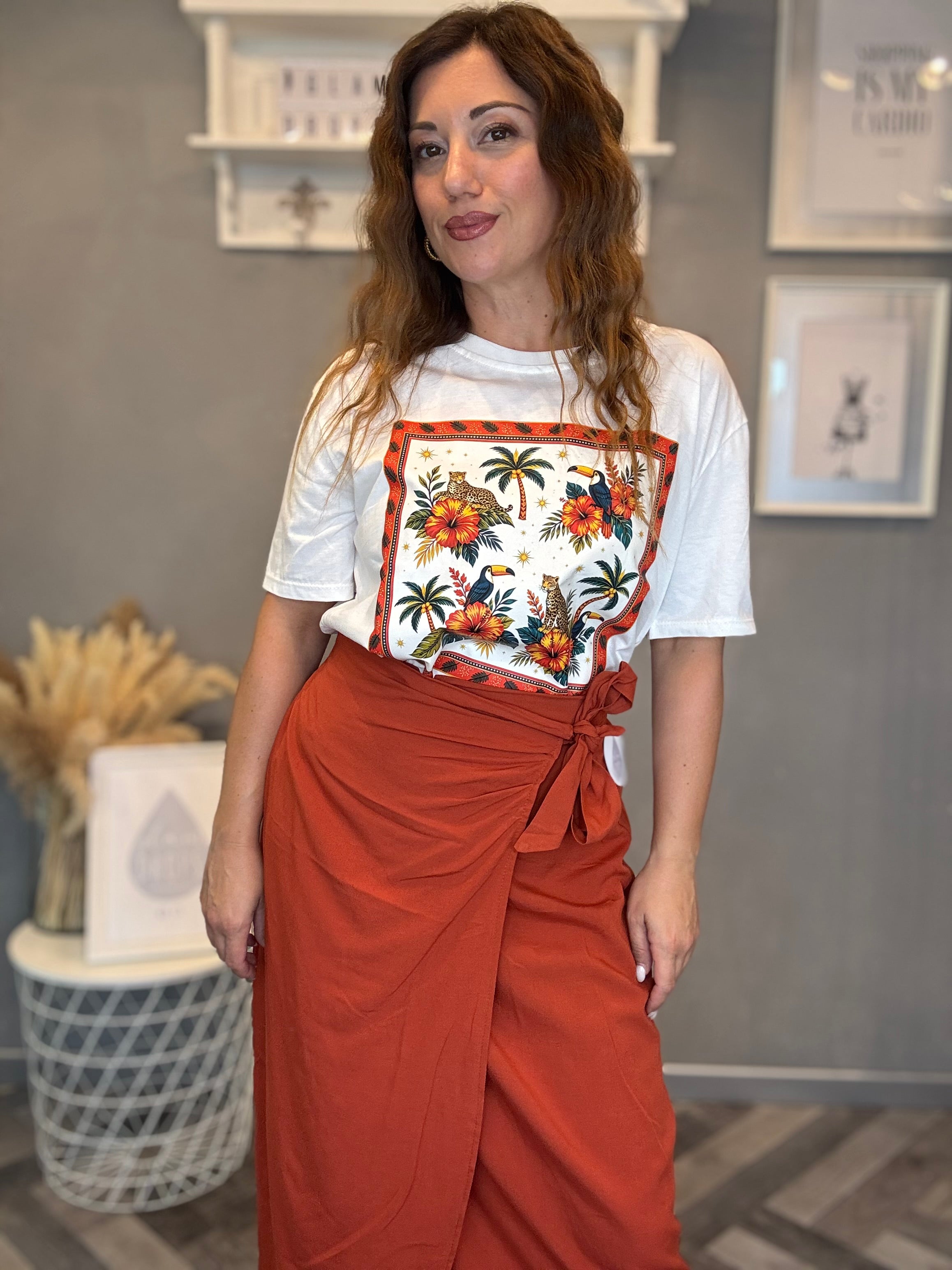 T-shirt Isla Bonita Tucano orange