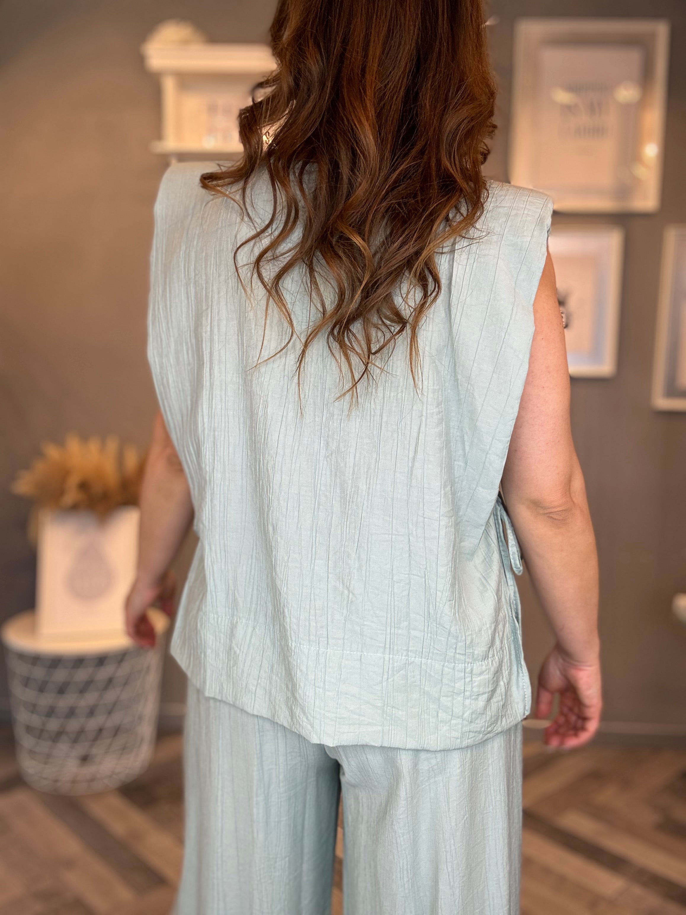 Coordinato Soft Essential Verde acqua