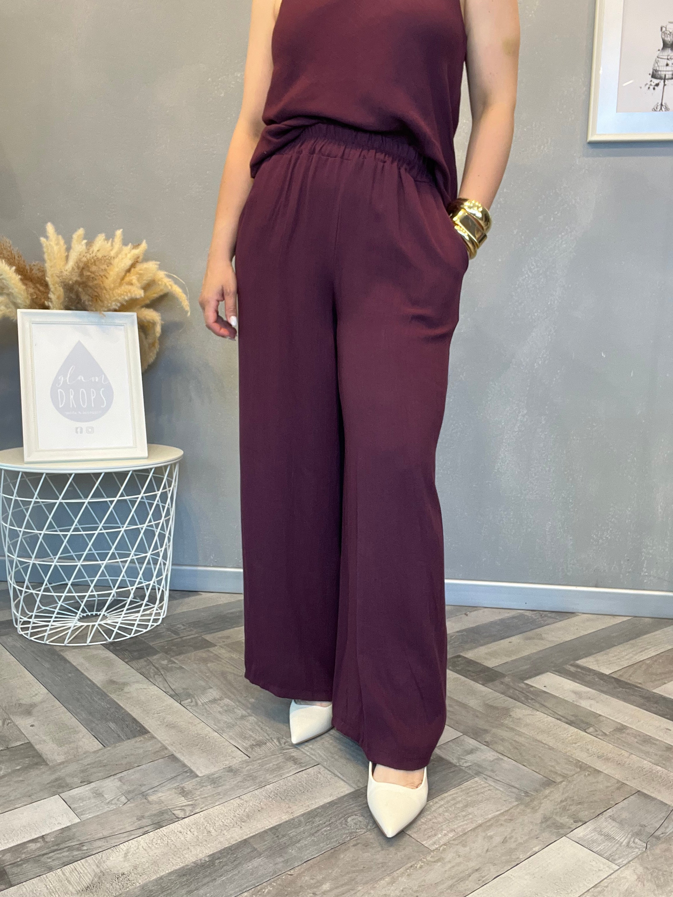 Pantalone Borgogna
