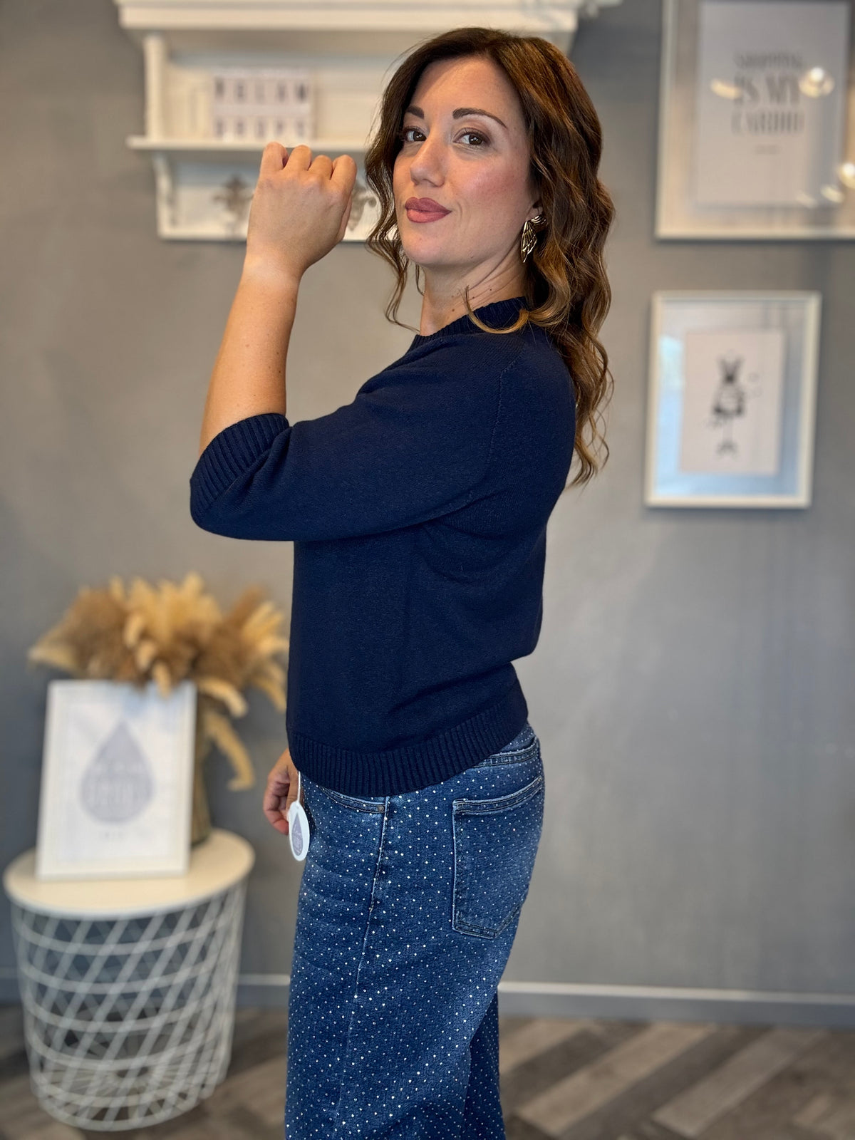 Maglioncino Essenza blu