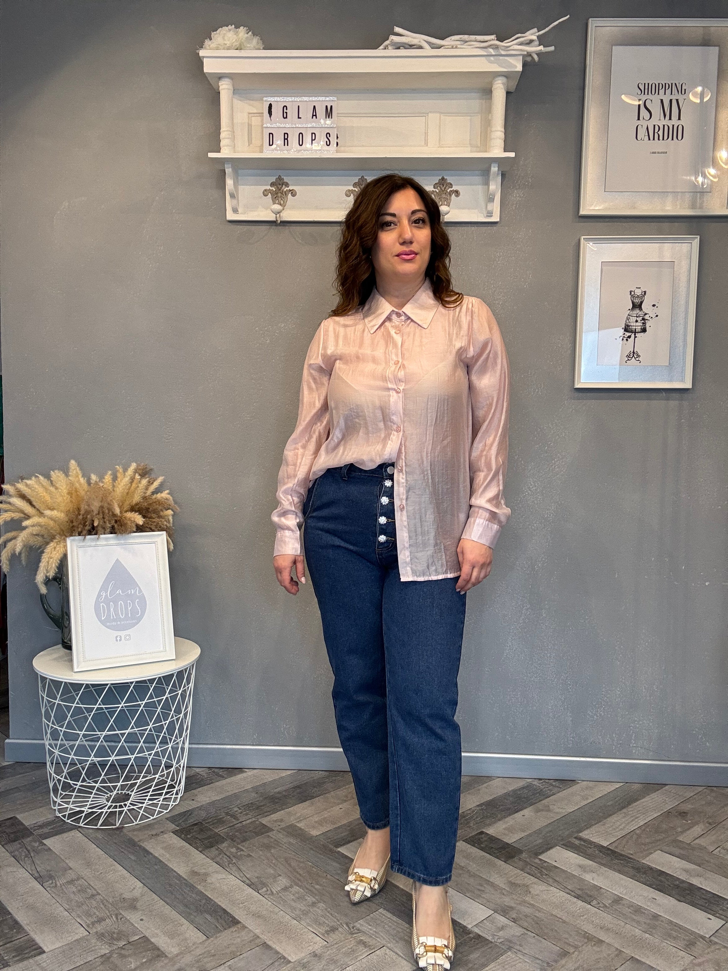 Camicia in tencel