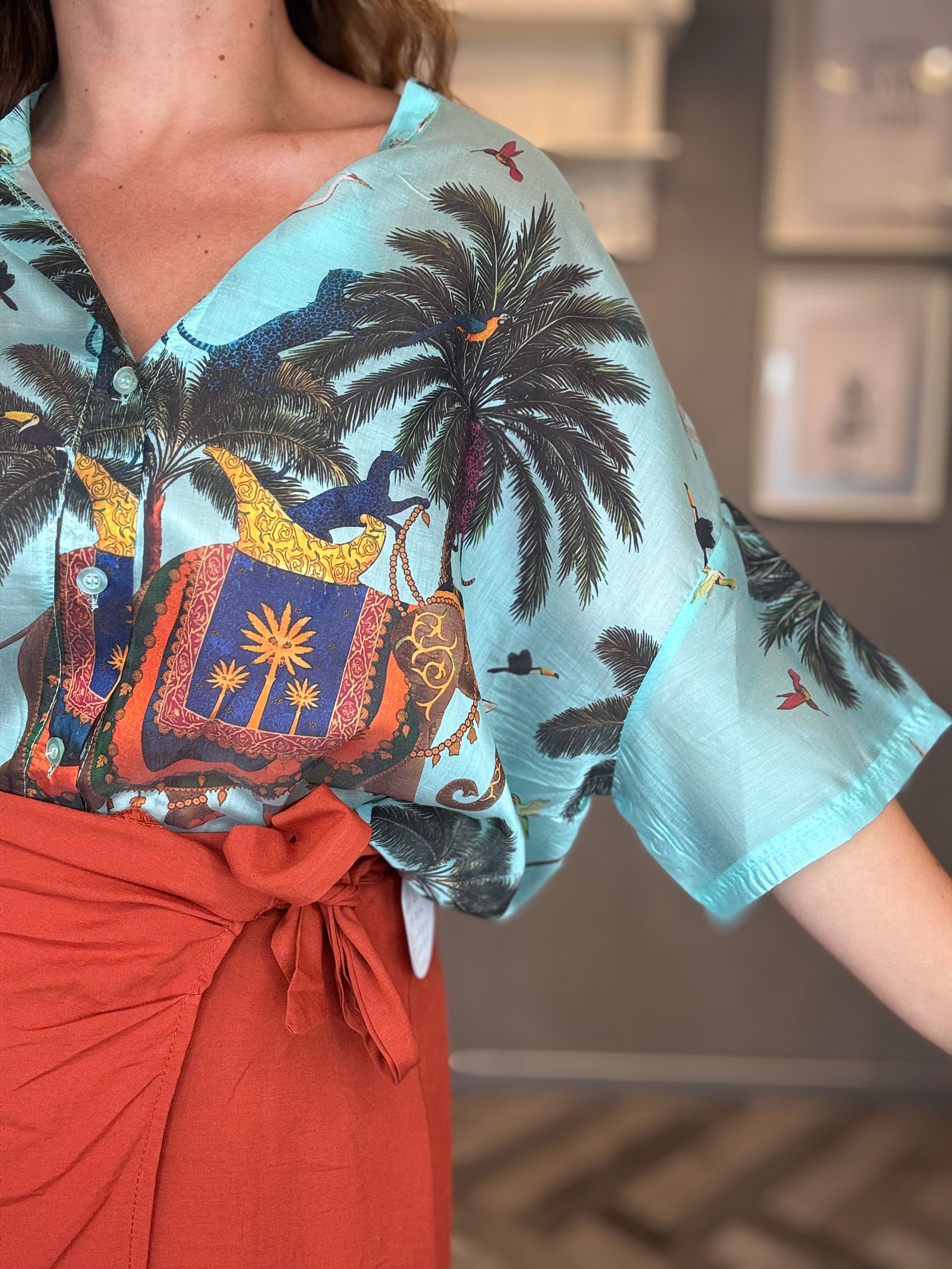 Camicia Isla Bonita Elefanti