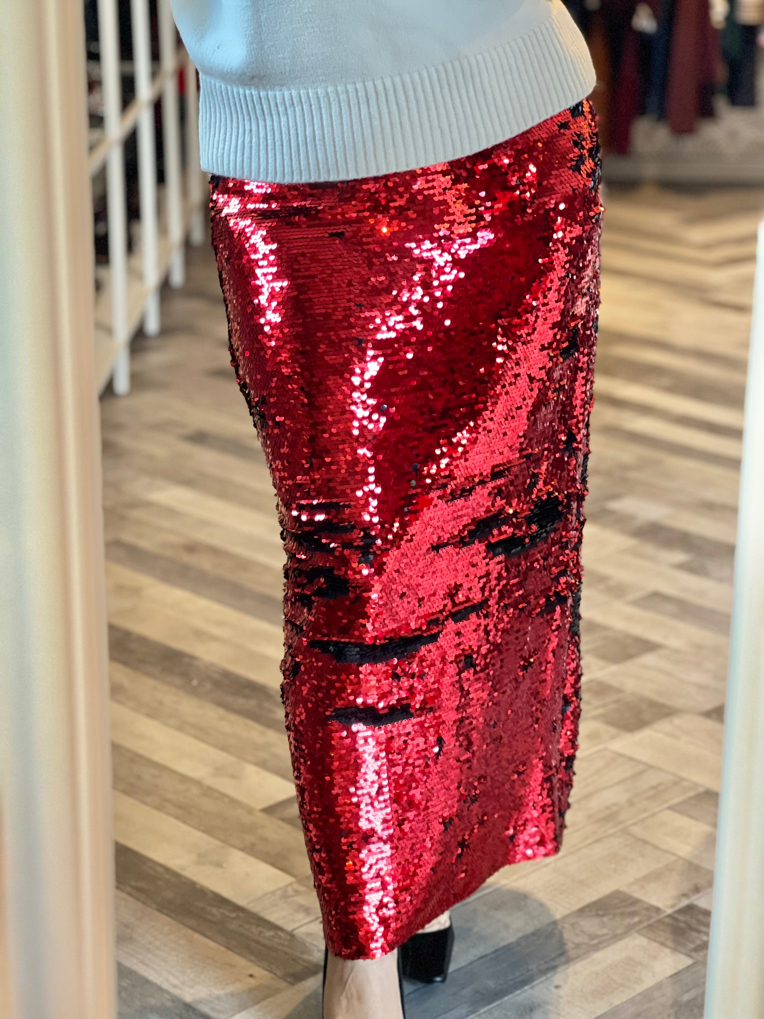 Lumina longuette paillettes reverse