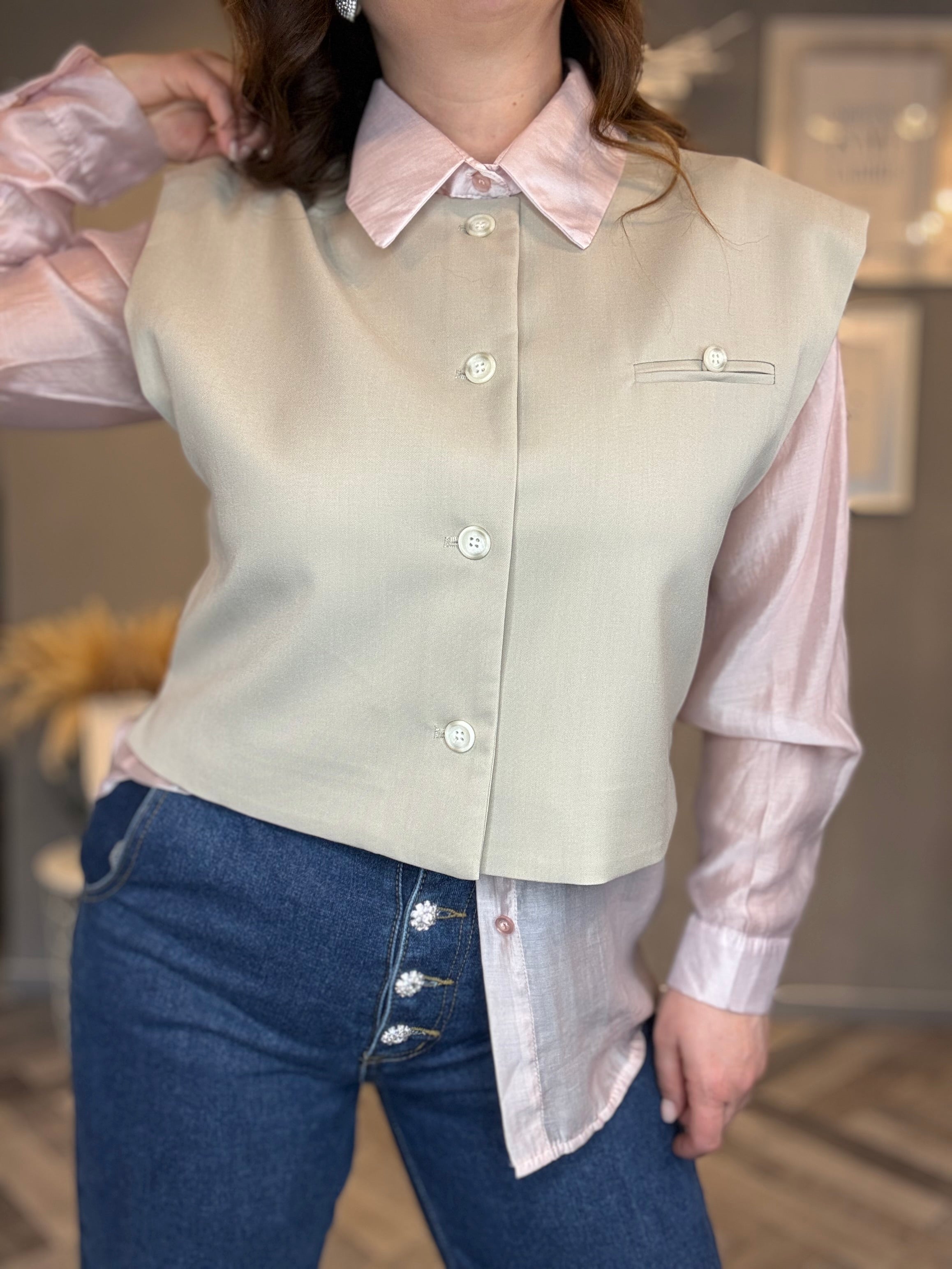 Gilet minimal chic