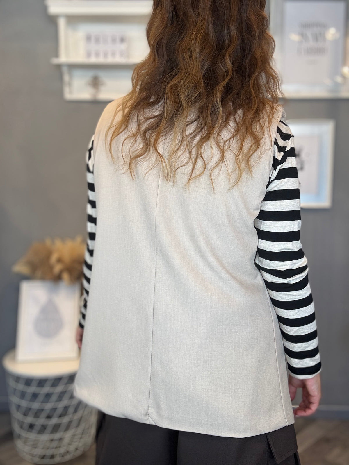Gilet Elegance beige