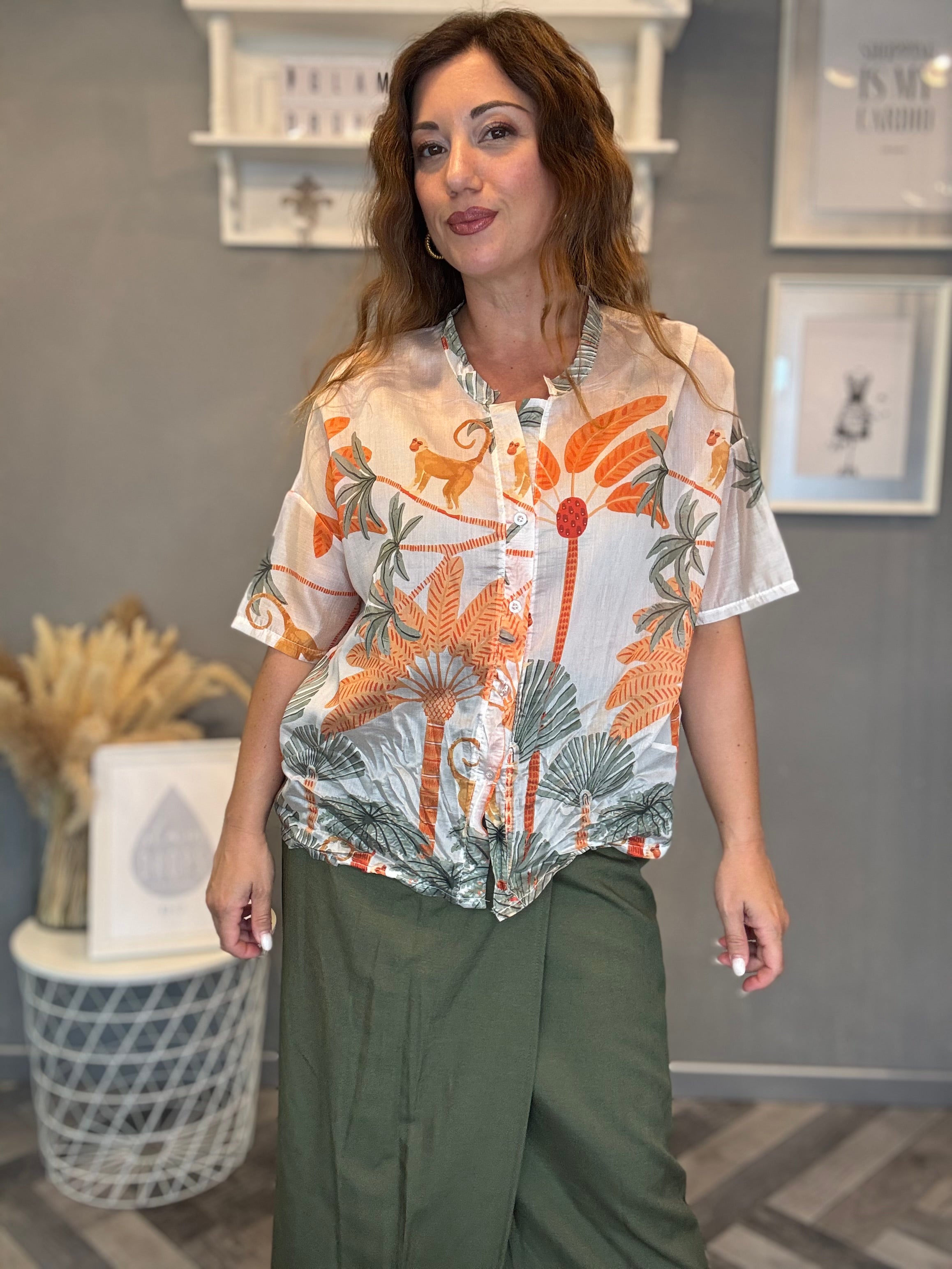 Camicia Isla Bonita Palme