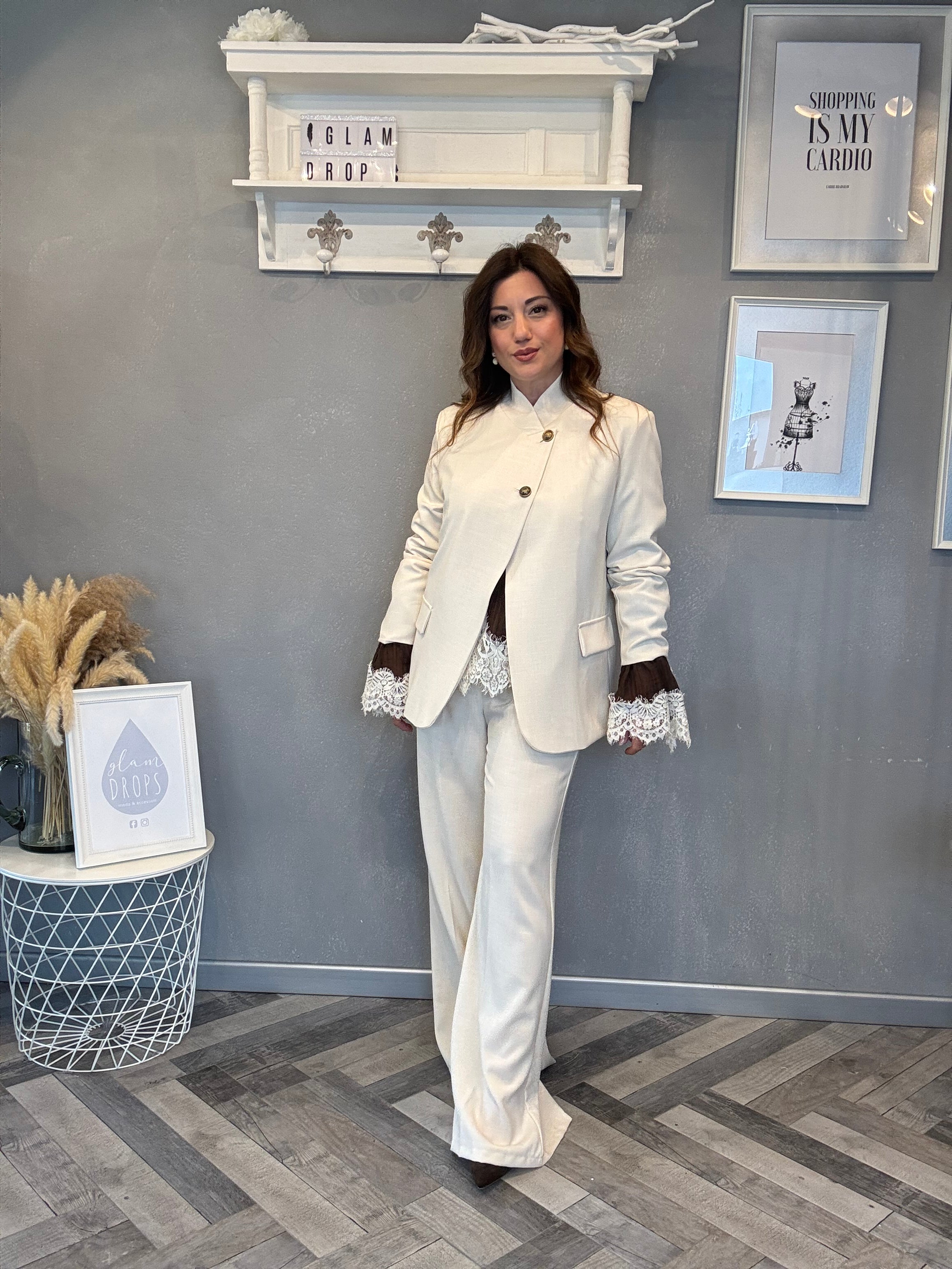 Tailleur Elegance soft panna