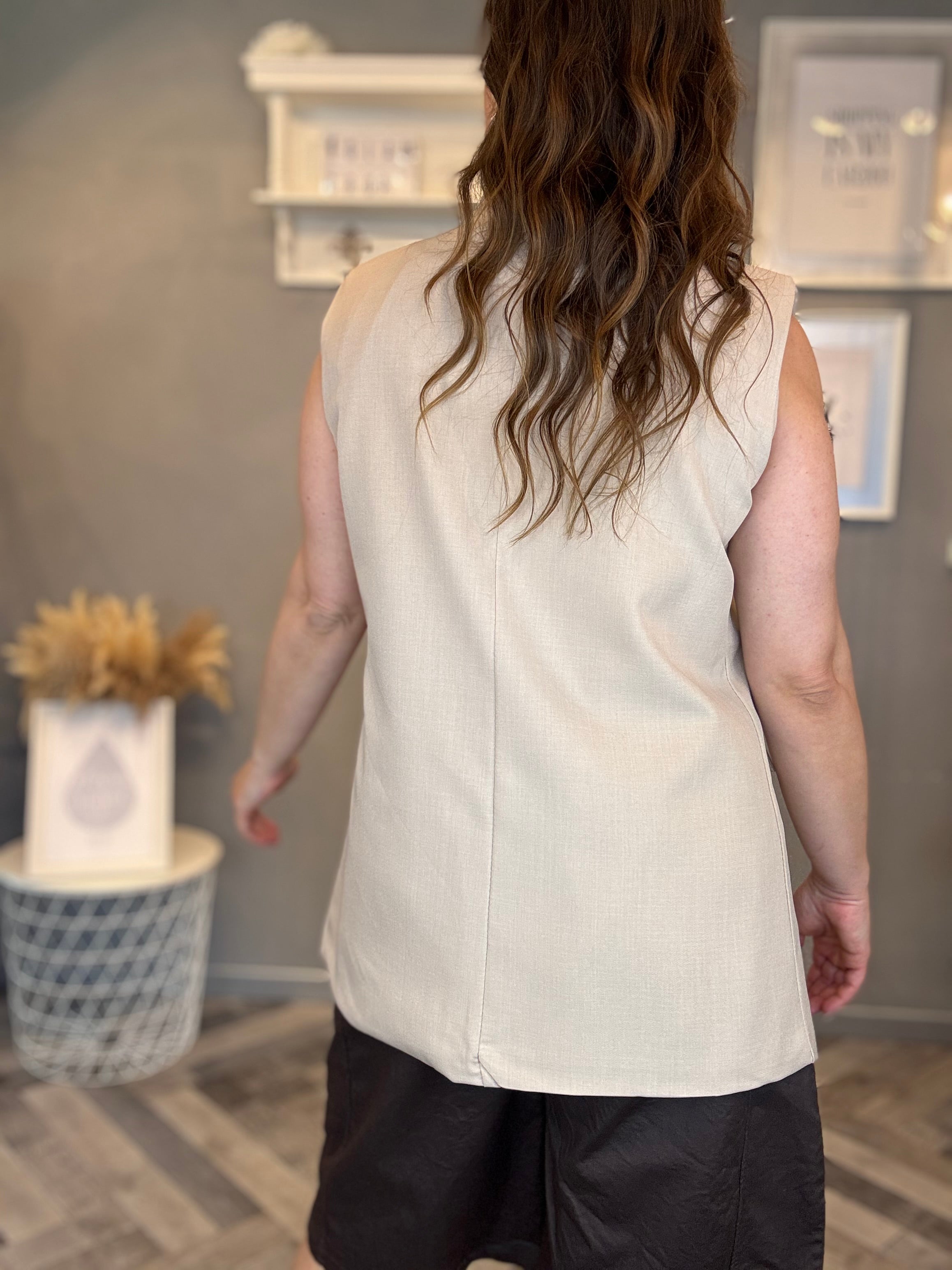 Gilet Elegance beige