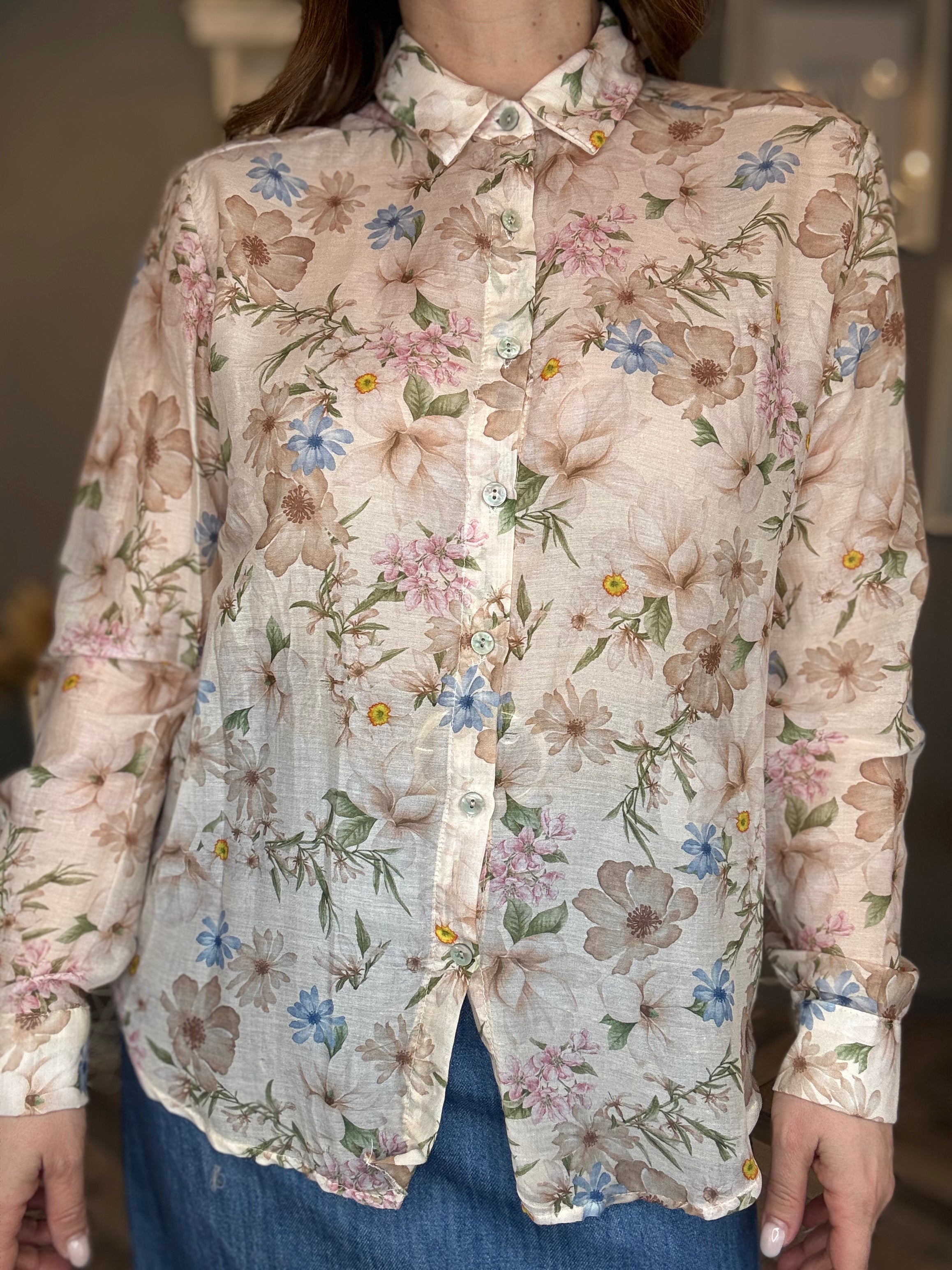 Camicia Bloom multicolor