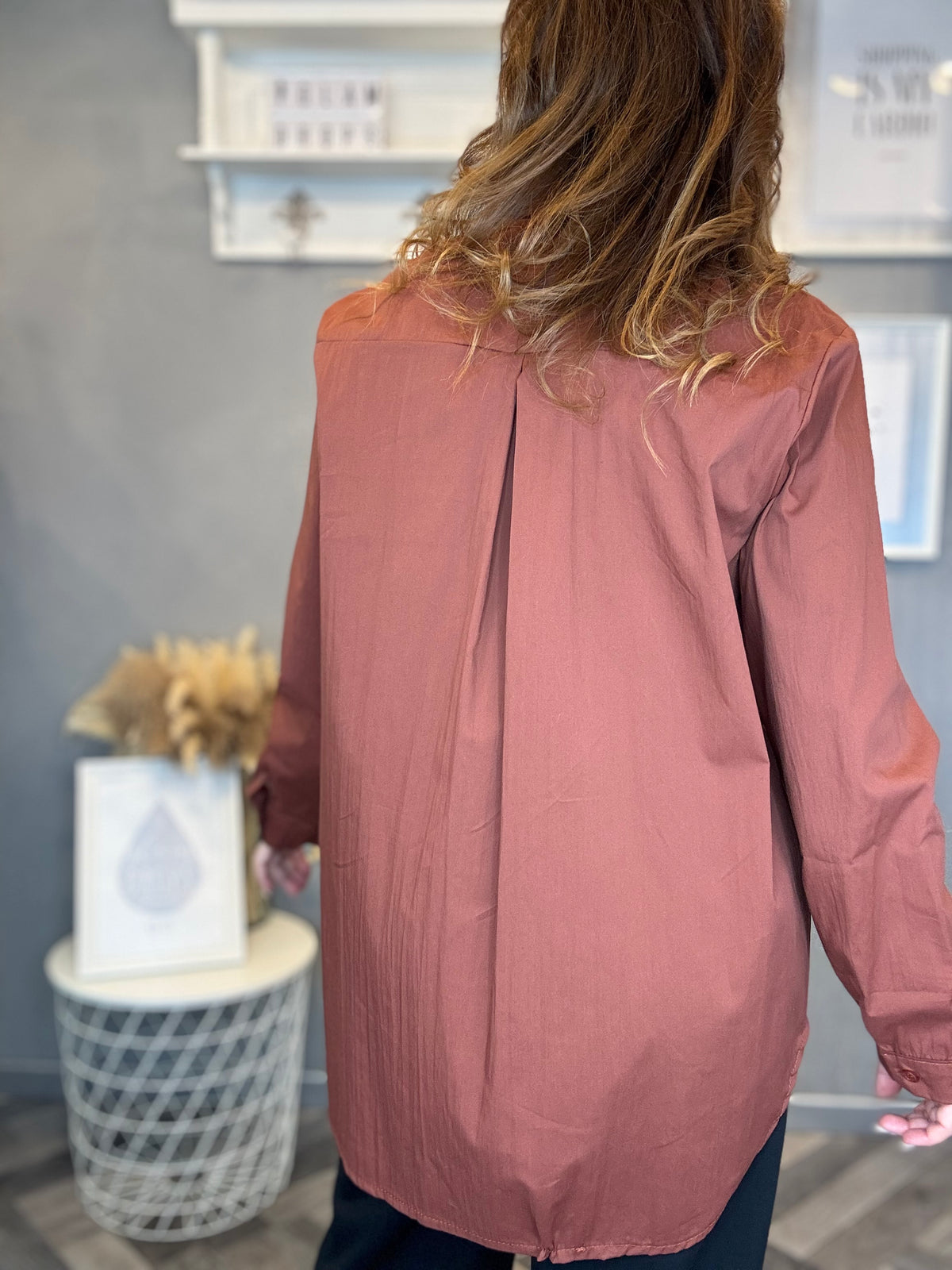 Camicia over Essential blush