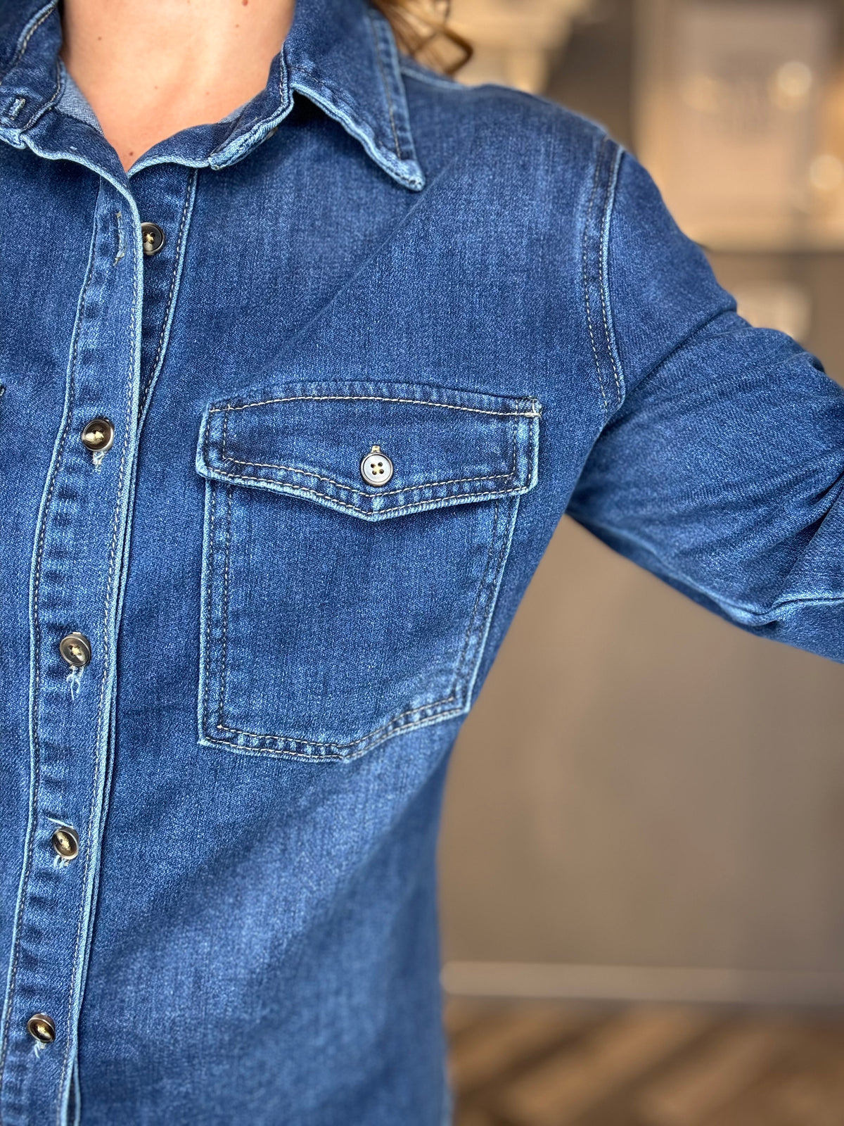 Camicia Denim Classic