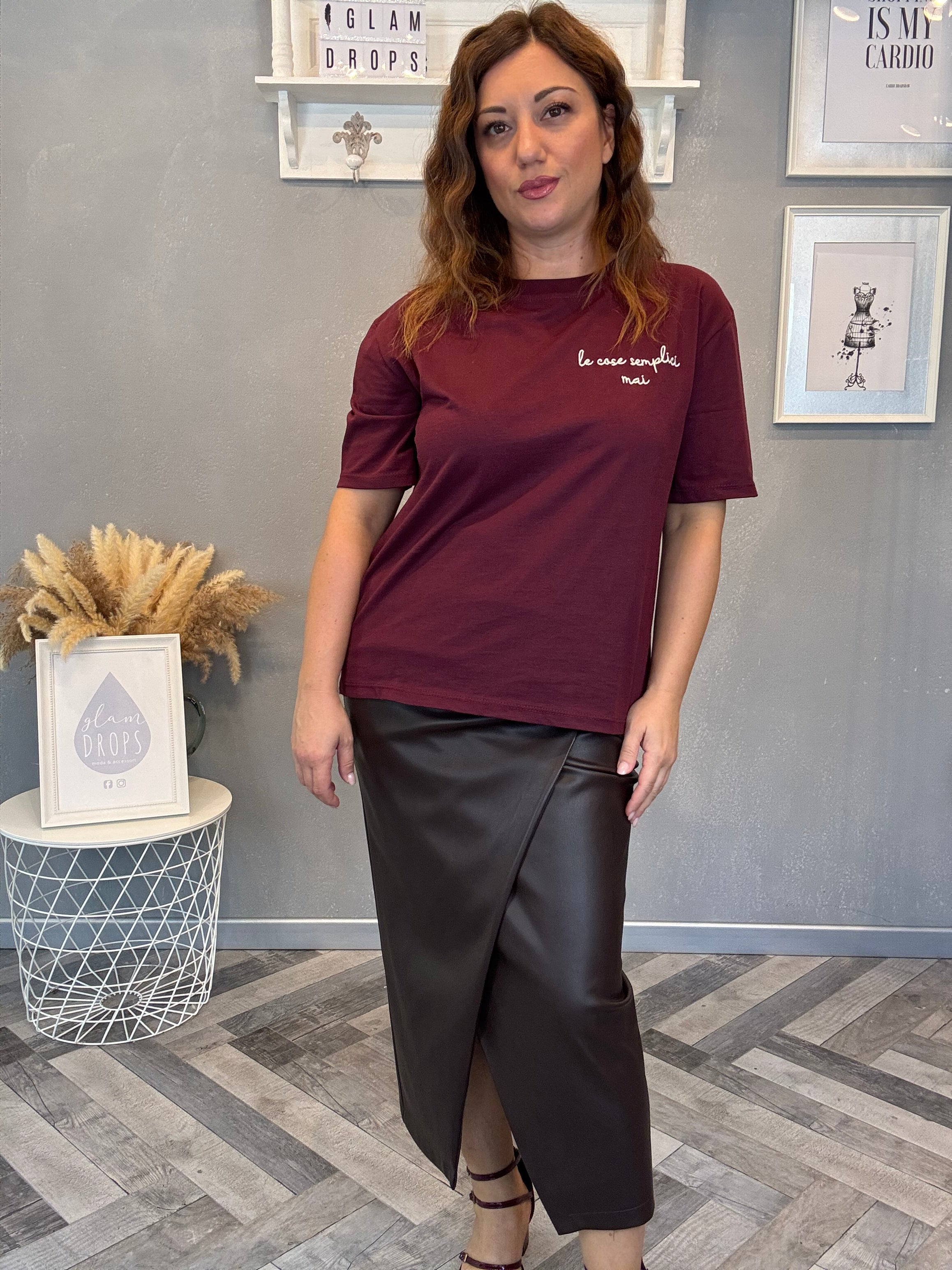 T-shirt le cose semplici mai