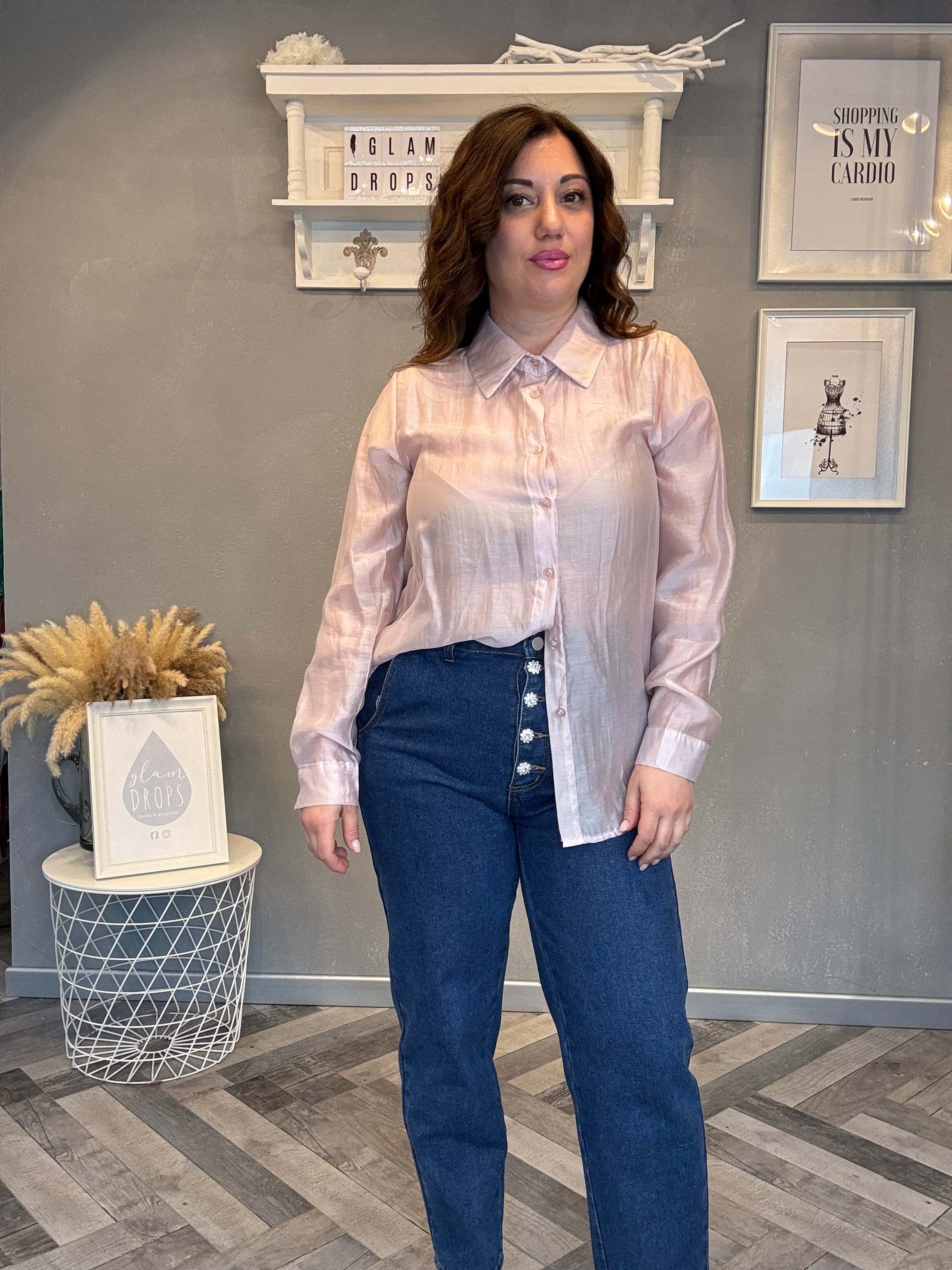 Camicia in tencel