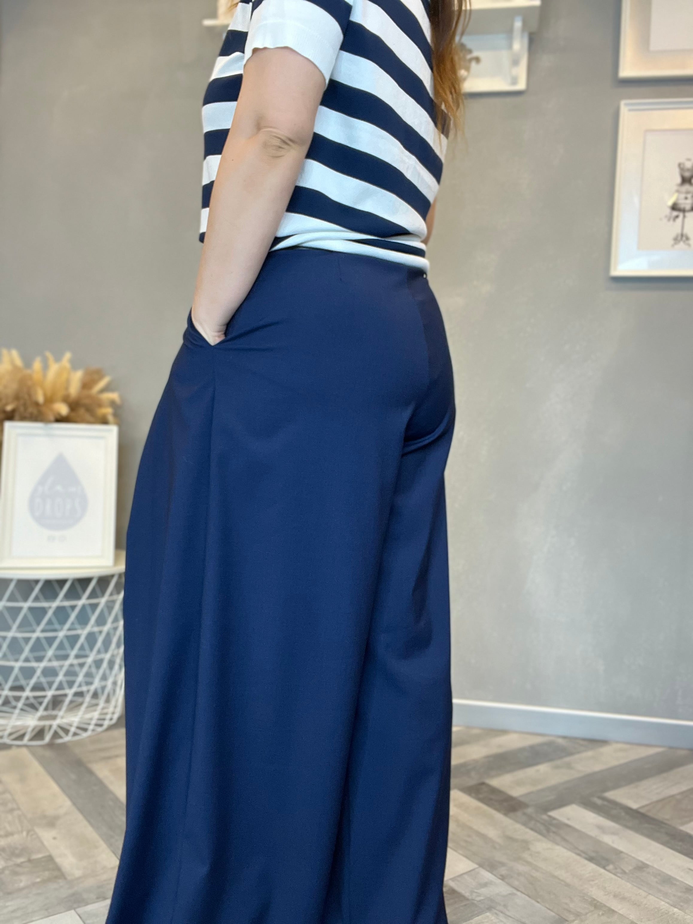 Lumina pantalone palazzo boxer