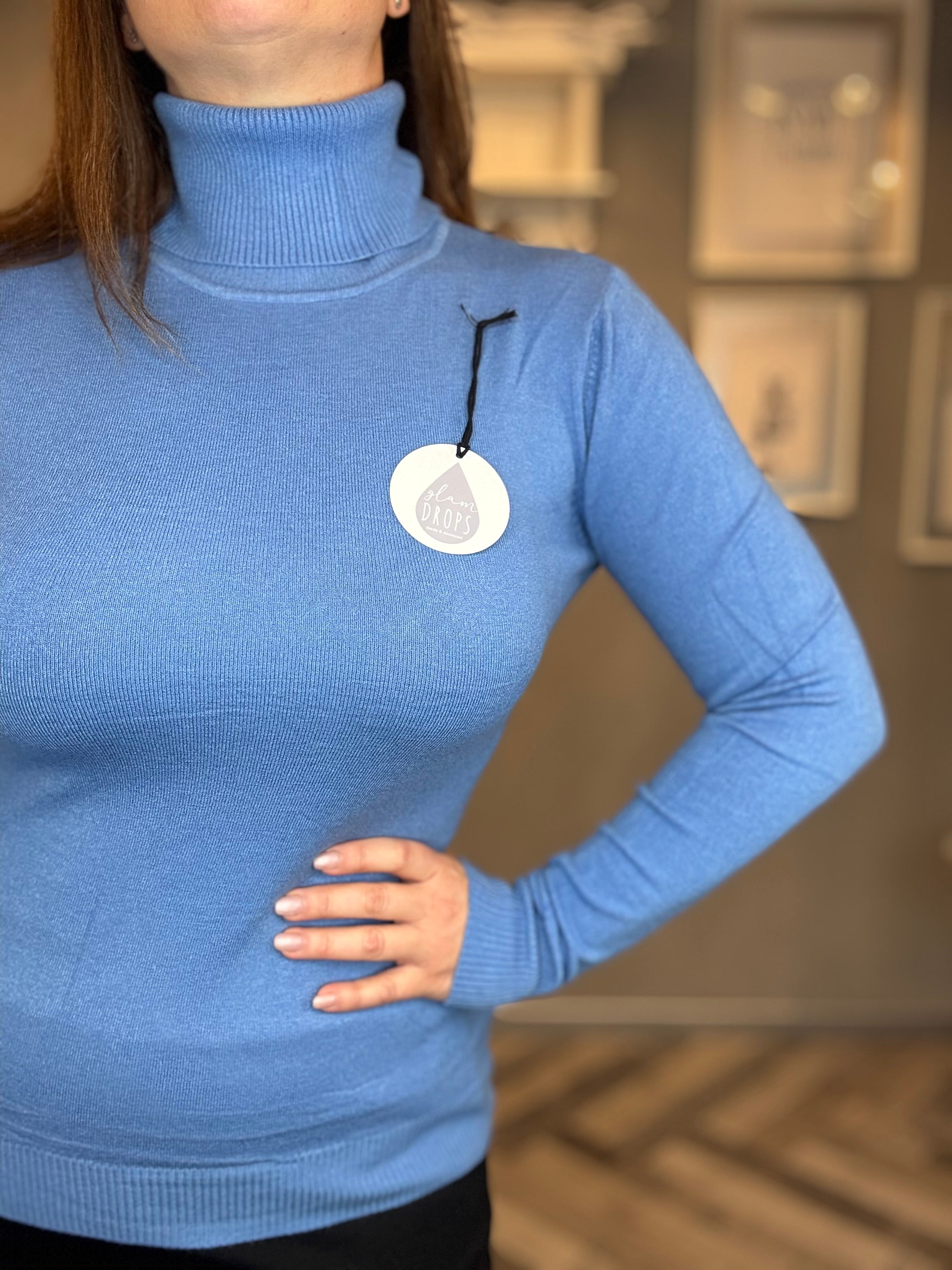 Lupetto basic azzurro