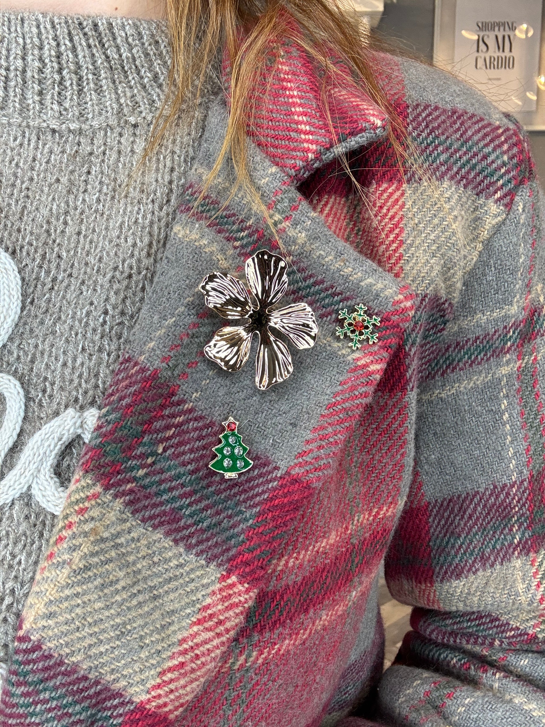 Spilla albero di Natale