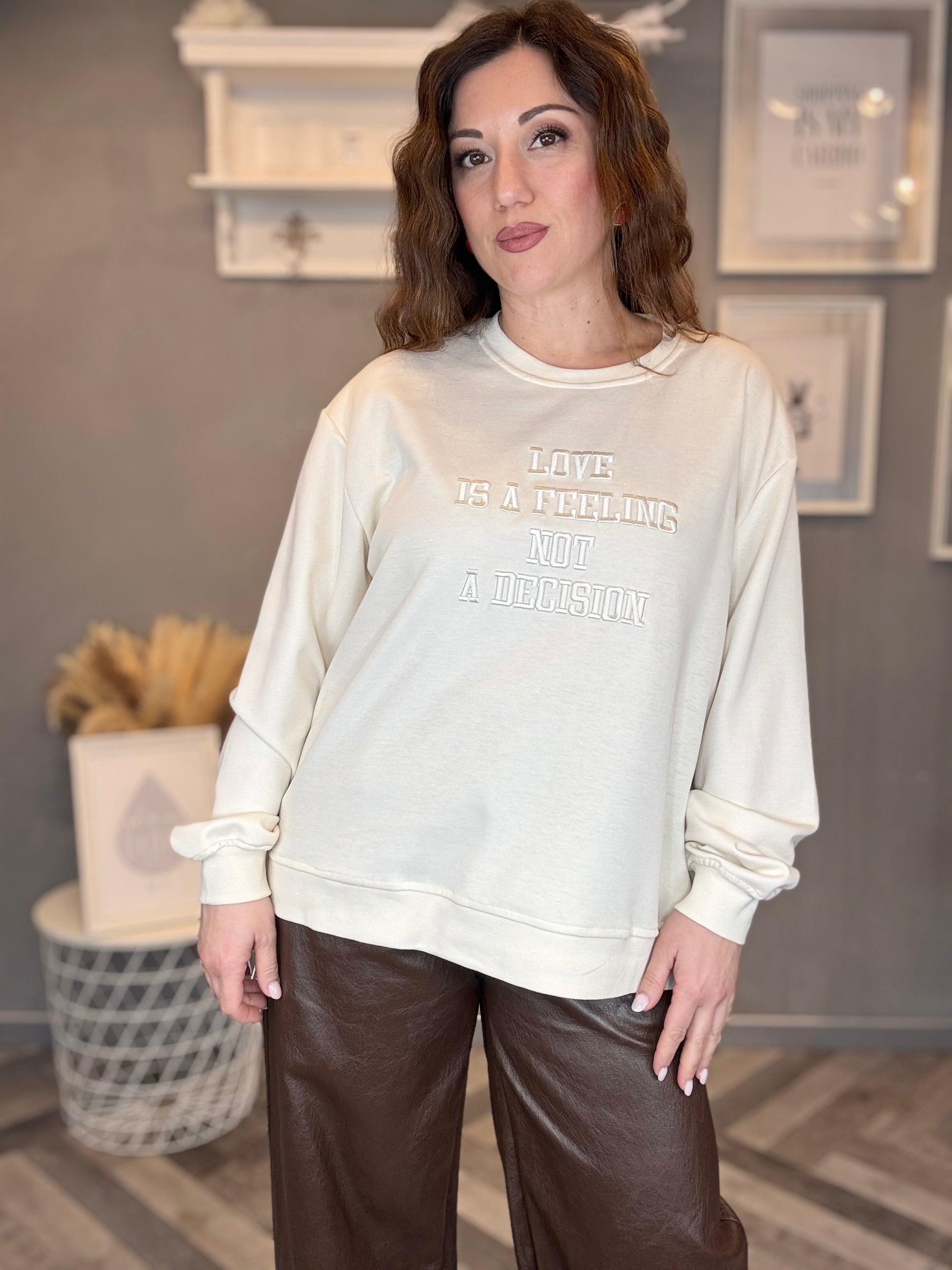 Lumina felpa Love is a feeling burro