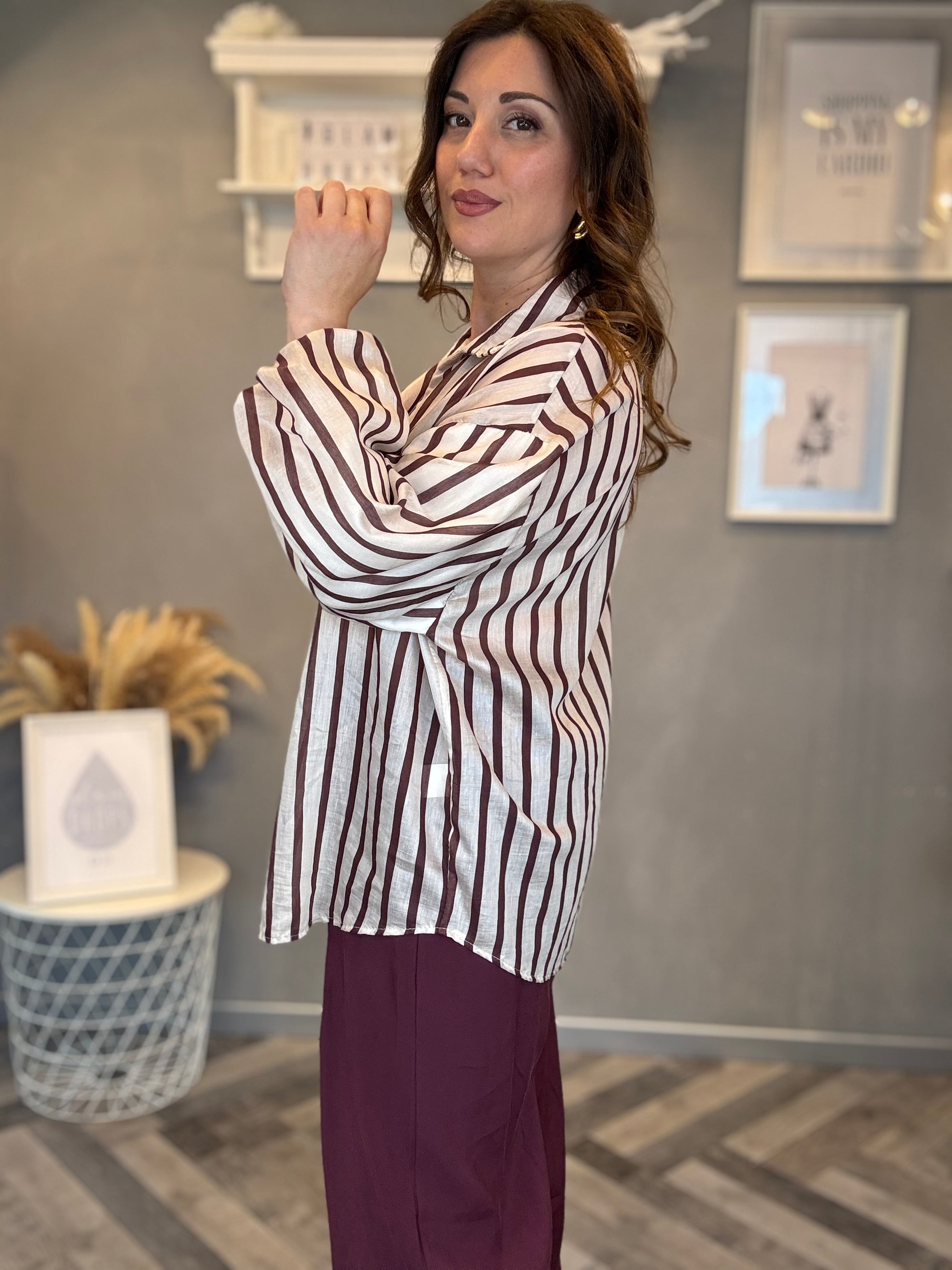 Blusa Riga Wine