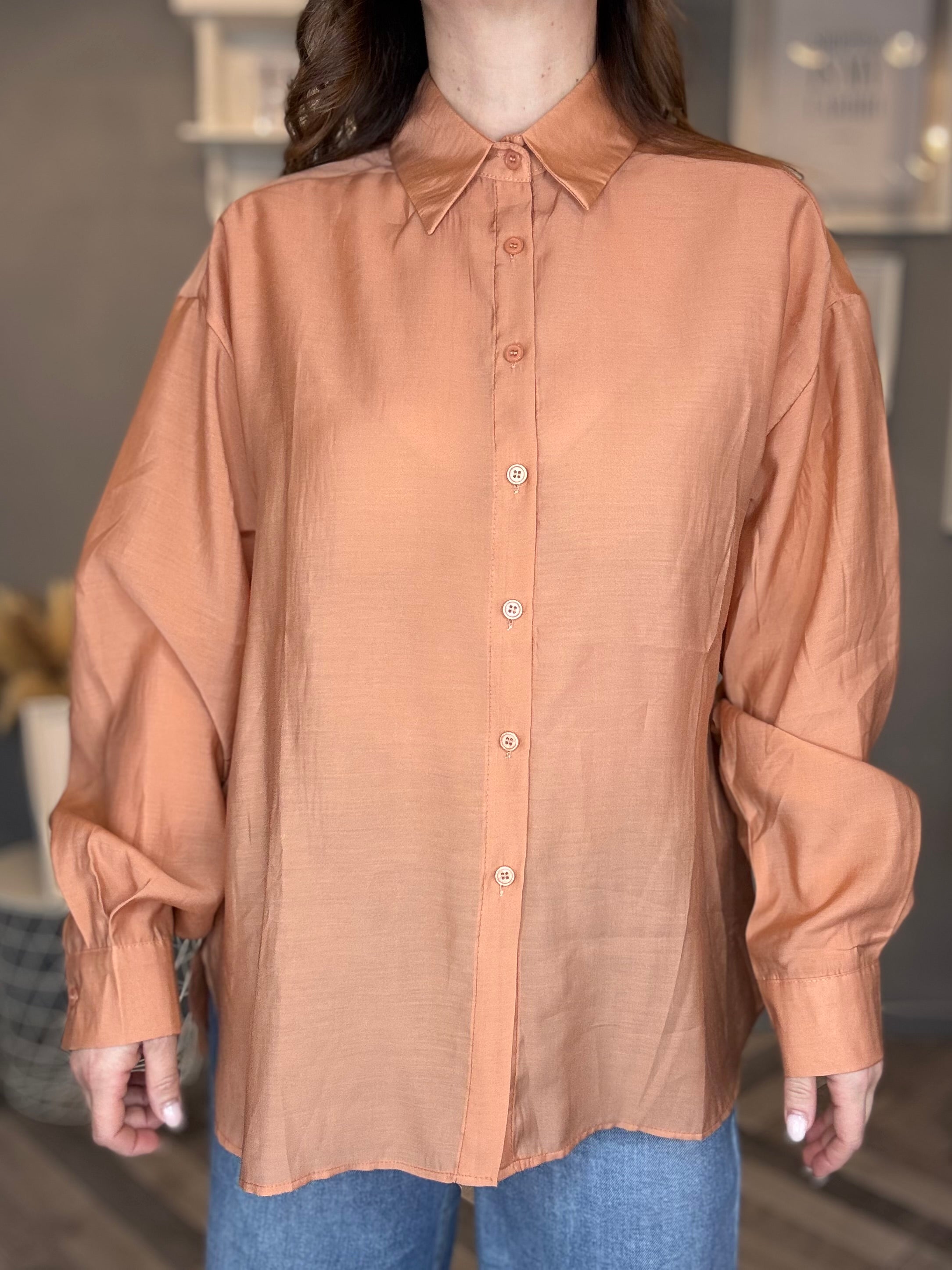 Camicia soft blush