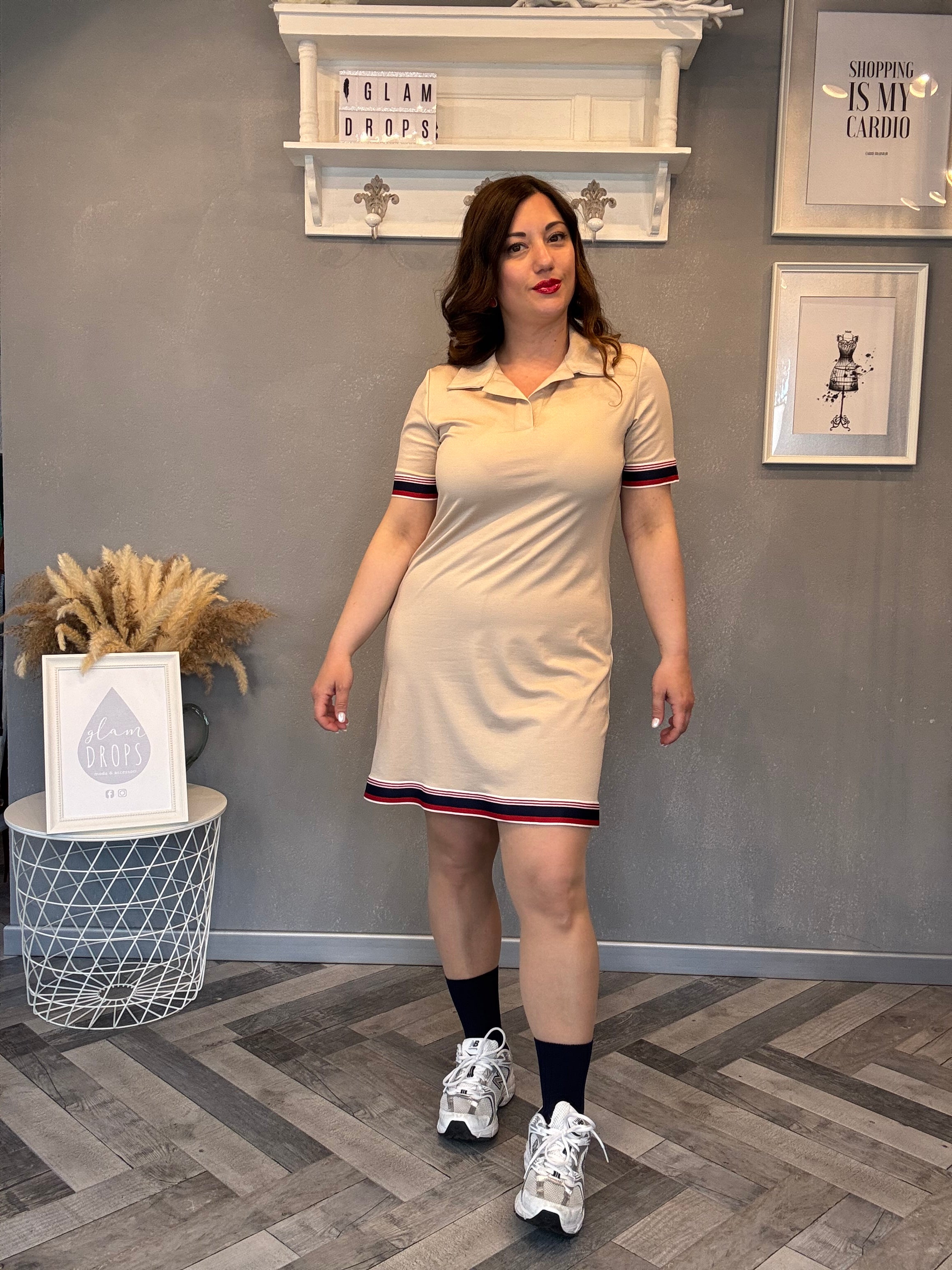 Abito polo corto