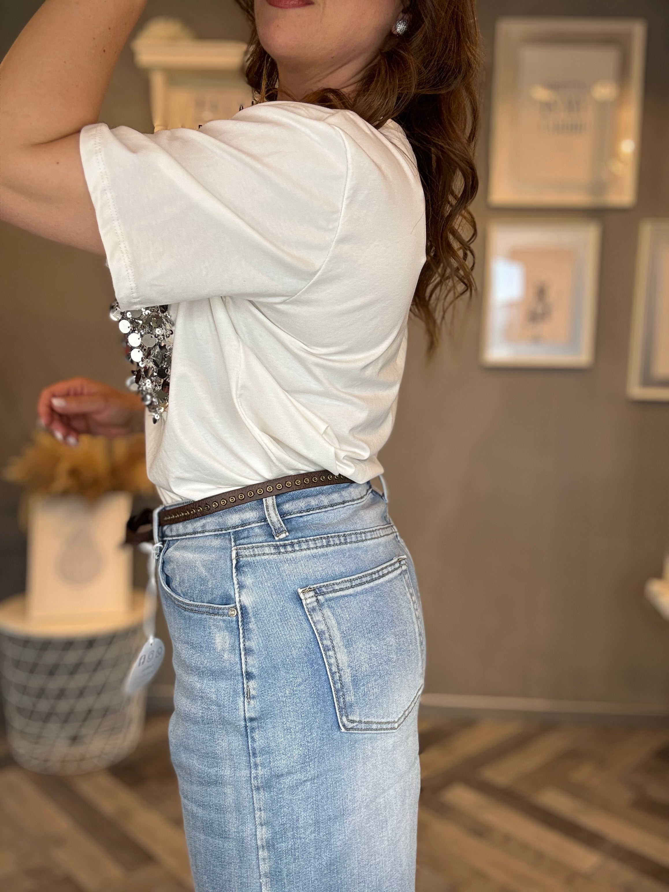 Bermuda di jeans