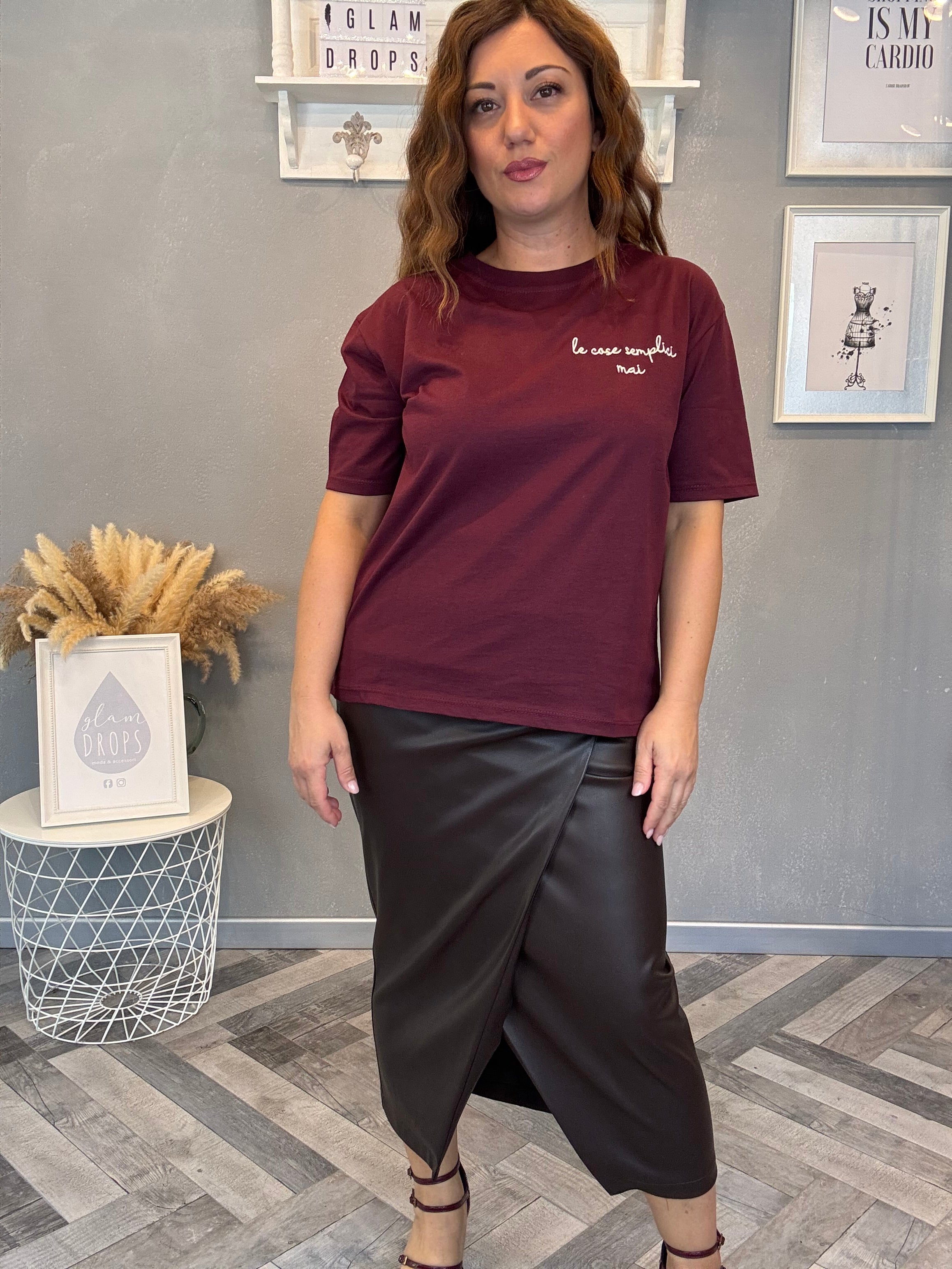 T-shirt le cose semplici mai