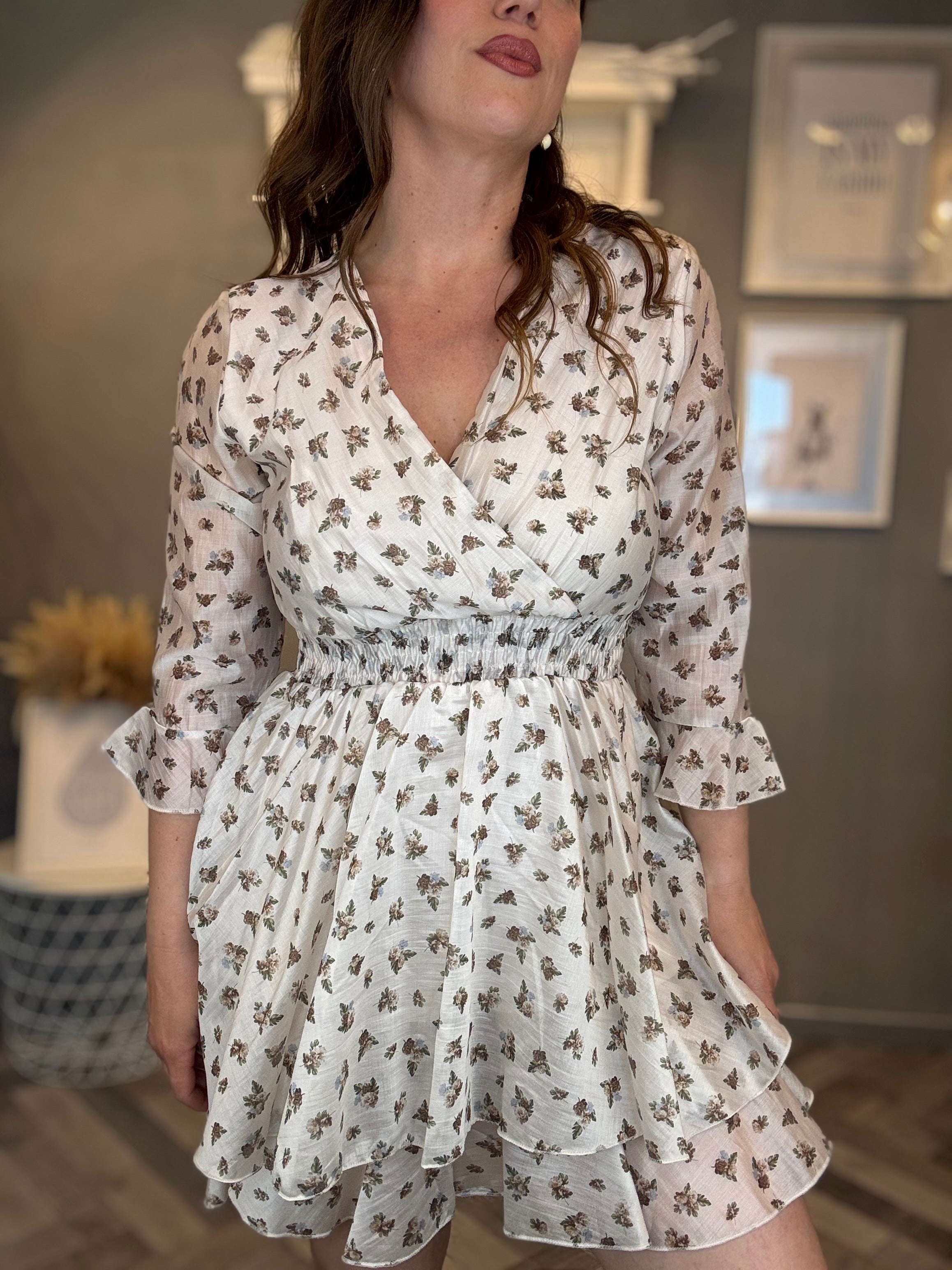 Abito Floreale Romantic Chic