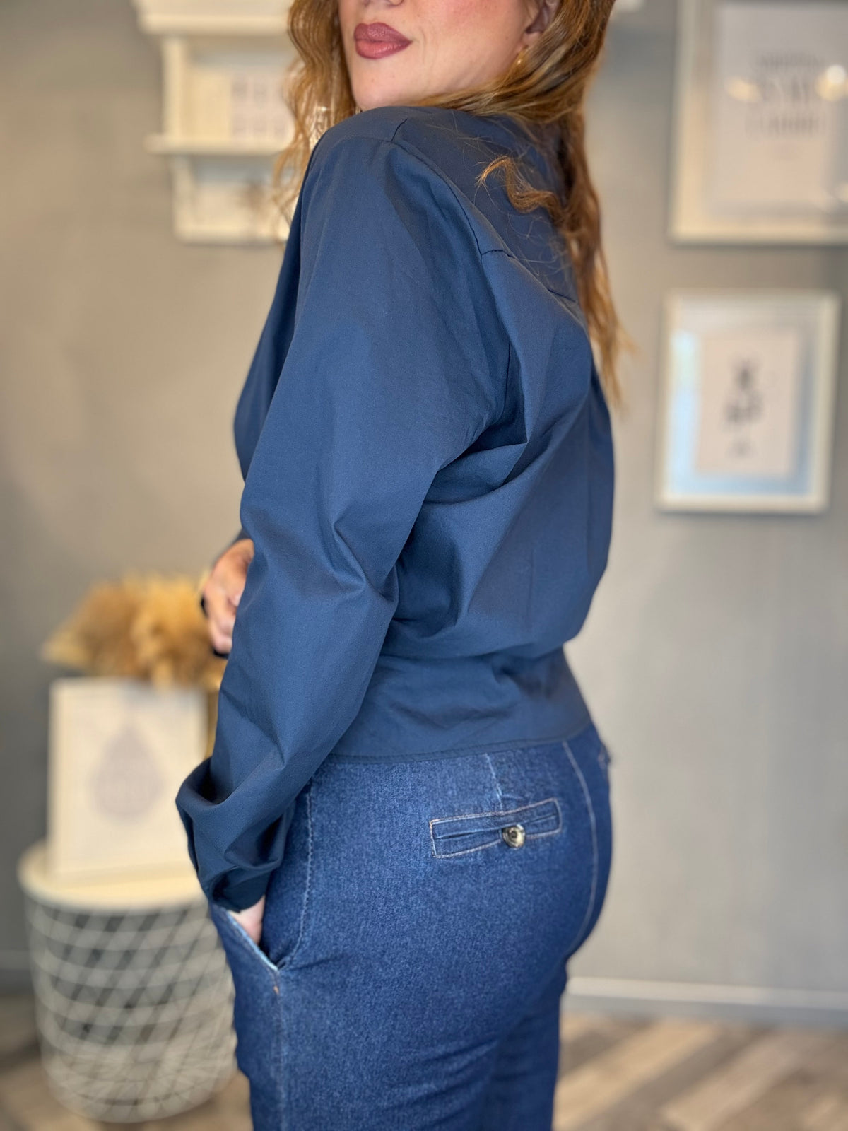 Jeans slim comfort con cintura